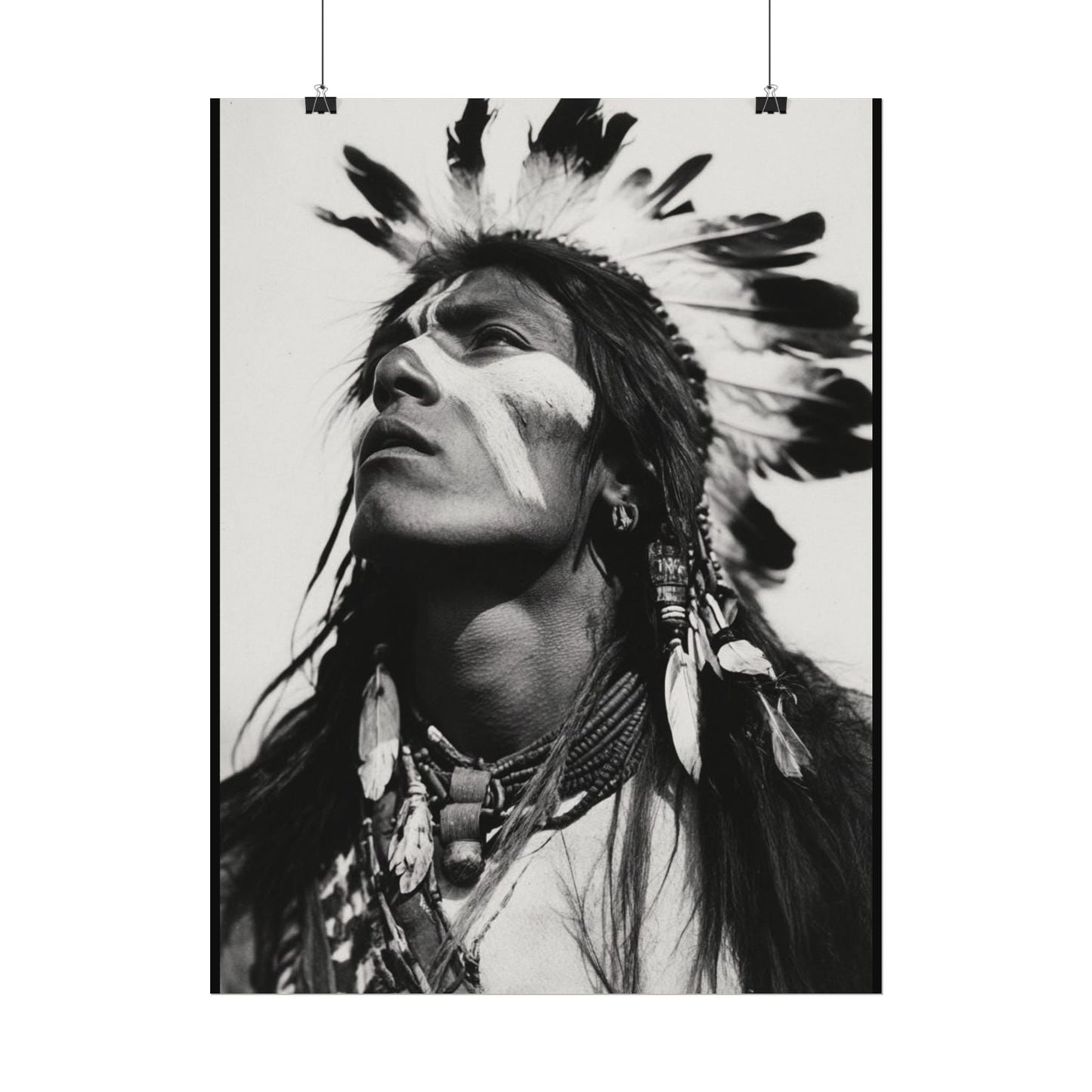 He Who Remembers – Western Textured Watercolor Matte Posters