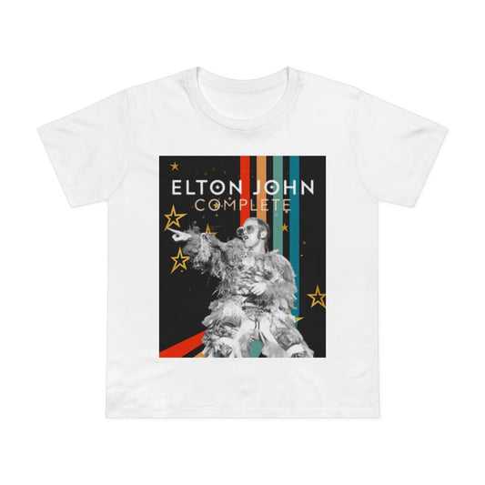 Rock and Roll Tee- Elton, Gifts, Music t-shirt, print on demand, soft material