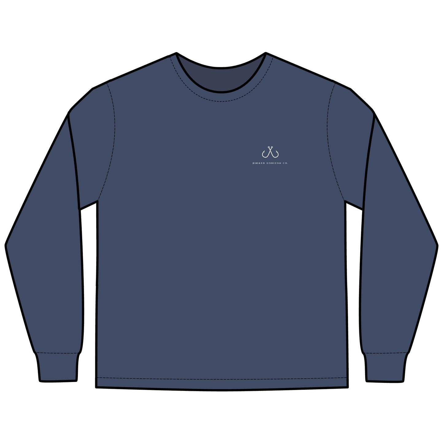 Deep Drift Purple Octopus Unisex Long Sleeve T-Shirt, Ocean Lovers Gift, Casual Wear, Summer Vacation Tee, Beach Bonfire Apparel, Comfortable Everyday Top