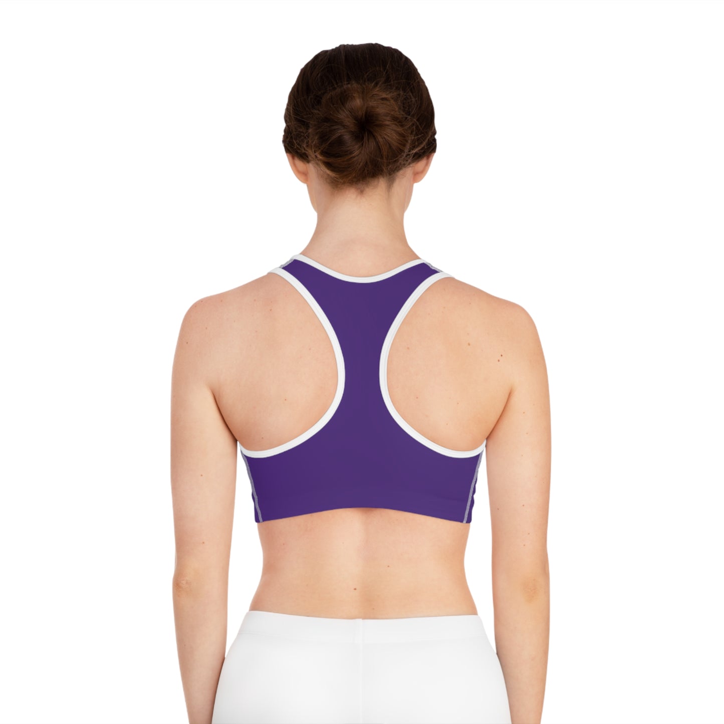 Arrow Ridge Royal Purple Stylish Sports Bra for Active Women, Workout Top, Gym Essential, Fitness Apparel, Athleisure Wear, Yoga Gear