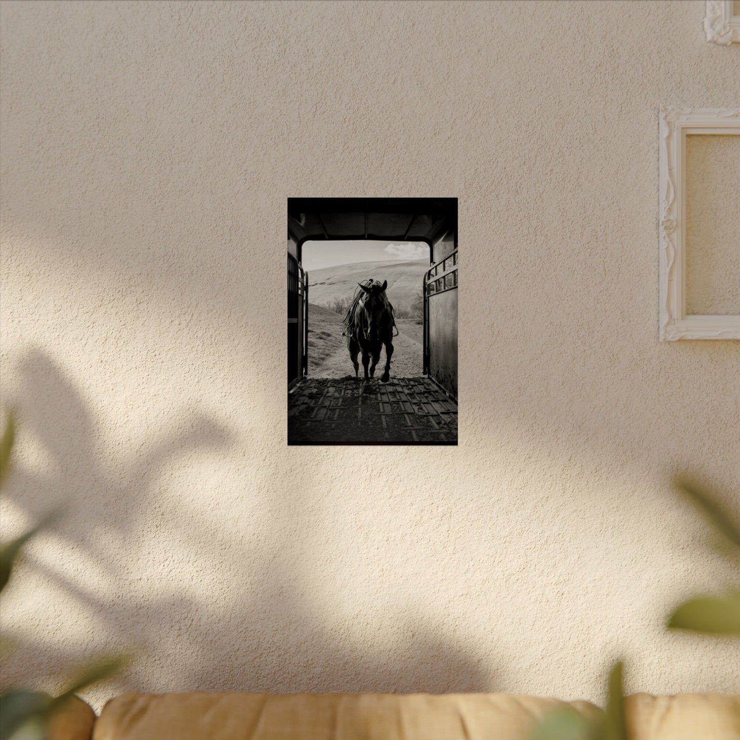 Leathered & Loaded – Western Textured Watercolor Matte Posters