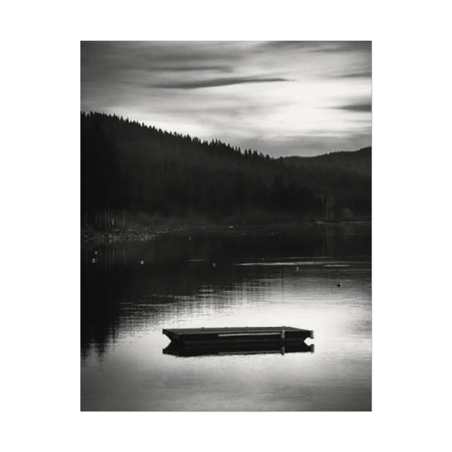 He Leads Me Beside Still Waters – Western Textured Watercolor Matte Posters