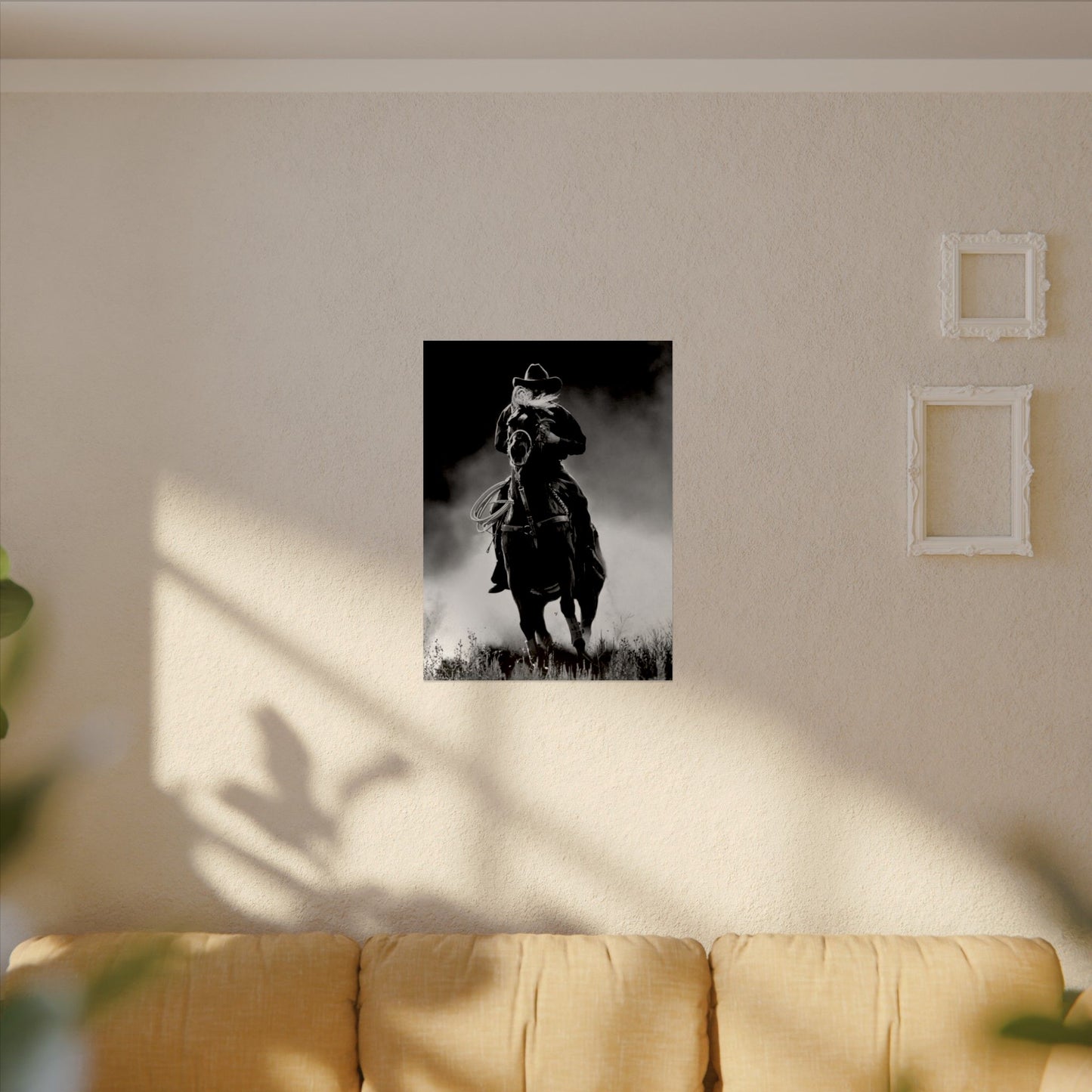 Untamed Dust & Thunder Textured Watercolor Matte Posters