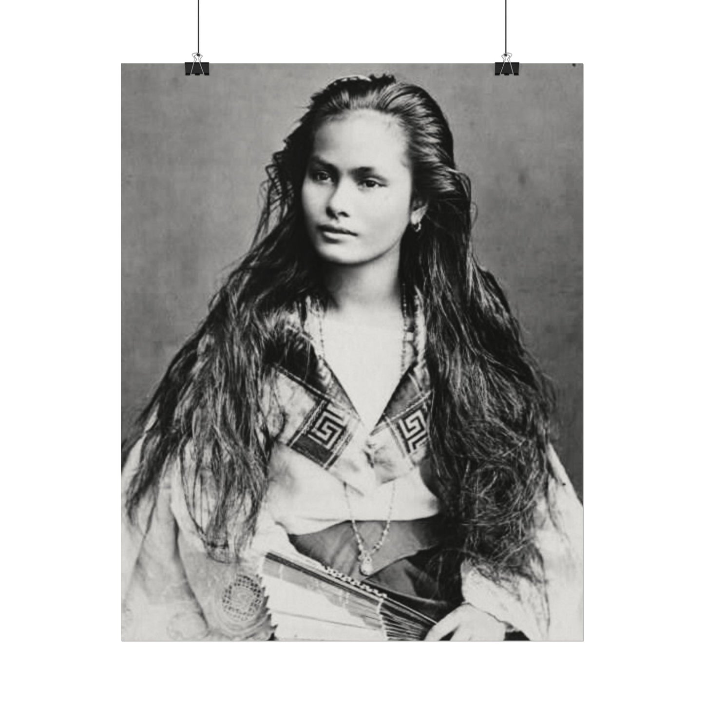 Daughter Of The Nation– Western Textured Watercolor Matte Posters