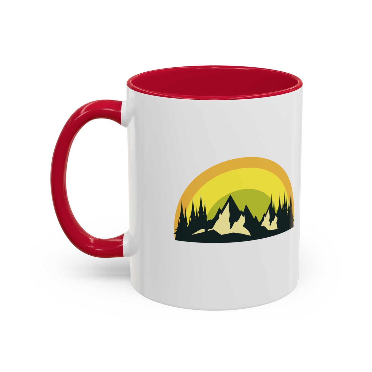 Sunset Landscape Mug | Colorful Coffee Cup, Nature Lover Gift, Camping Decor, Home & Kitchen, Eco-Friendly Drinkware