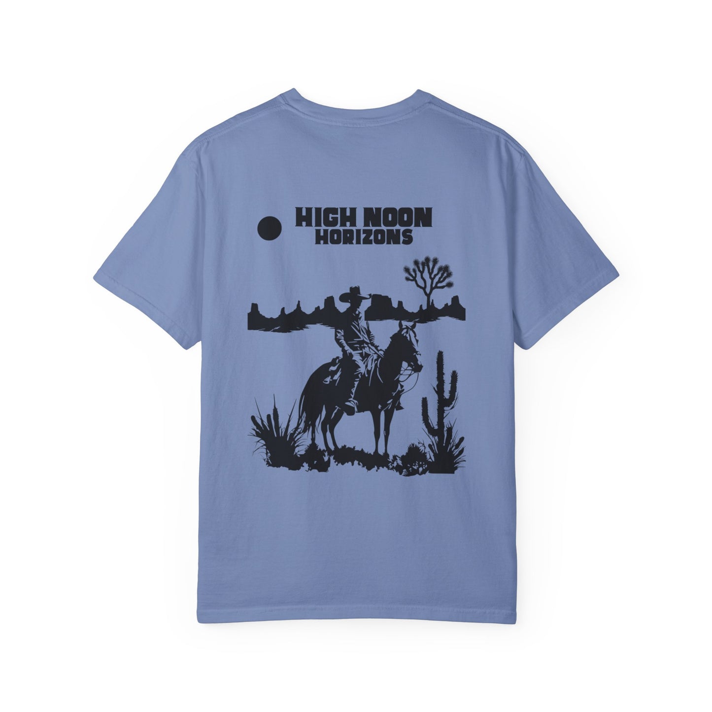 High Noon Horizons Mountain T-Shirt - Western Gift, Nature Lover Tee, Unisex Cotton Shirt