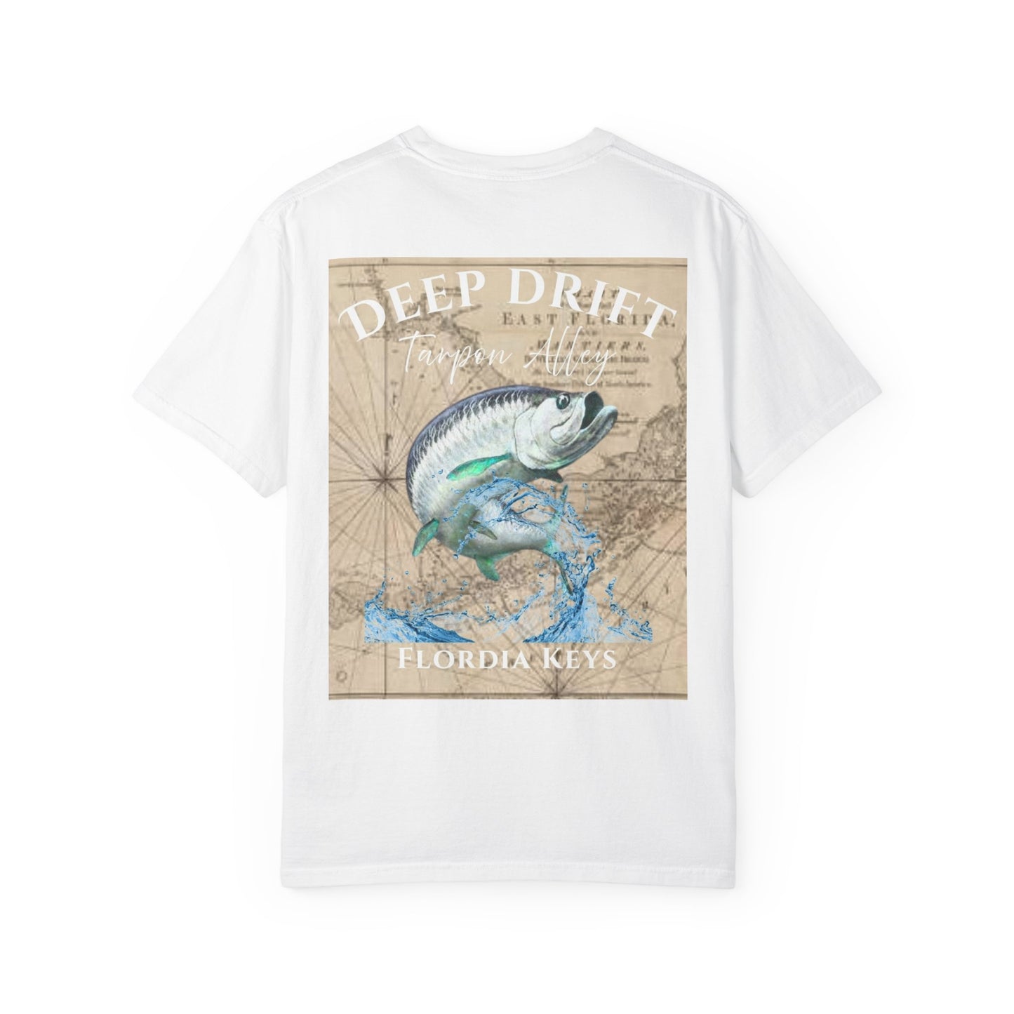 Tarpon Alley Fishing T-Shirt - Florida Keys Fishing Tee for Angler Lovers