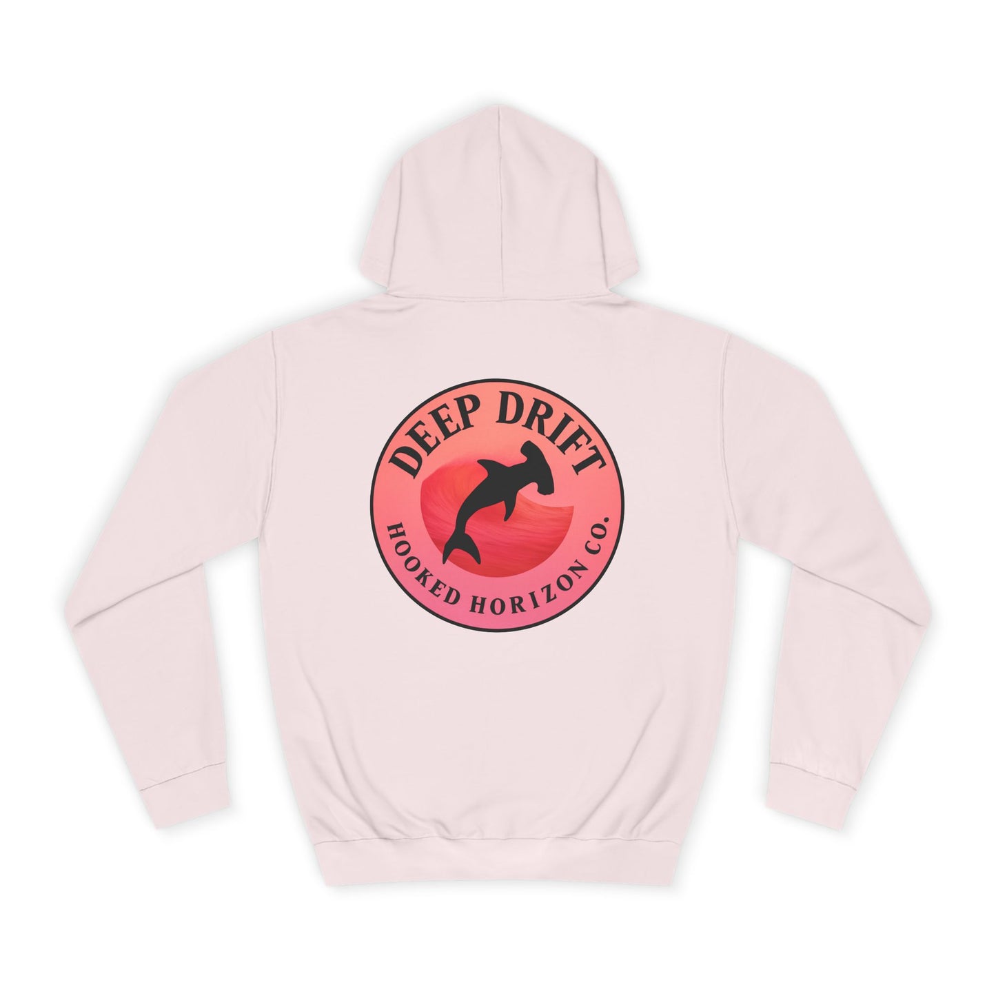 Deep Drift Unisex College Hoodie, Trendy Sweatshirt, Casual Wear, Gift for Students, Nautical Fashion, Beach Vibes Apparel