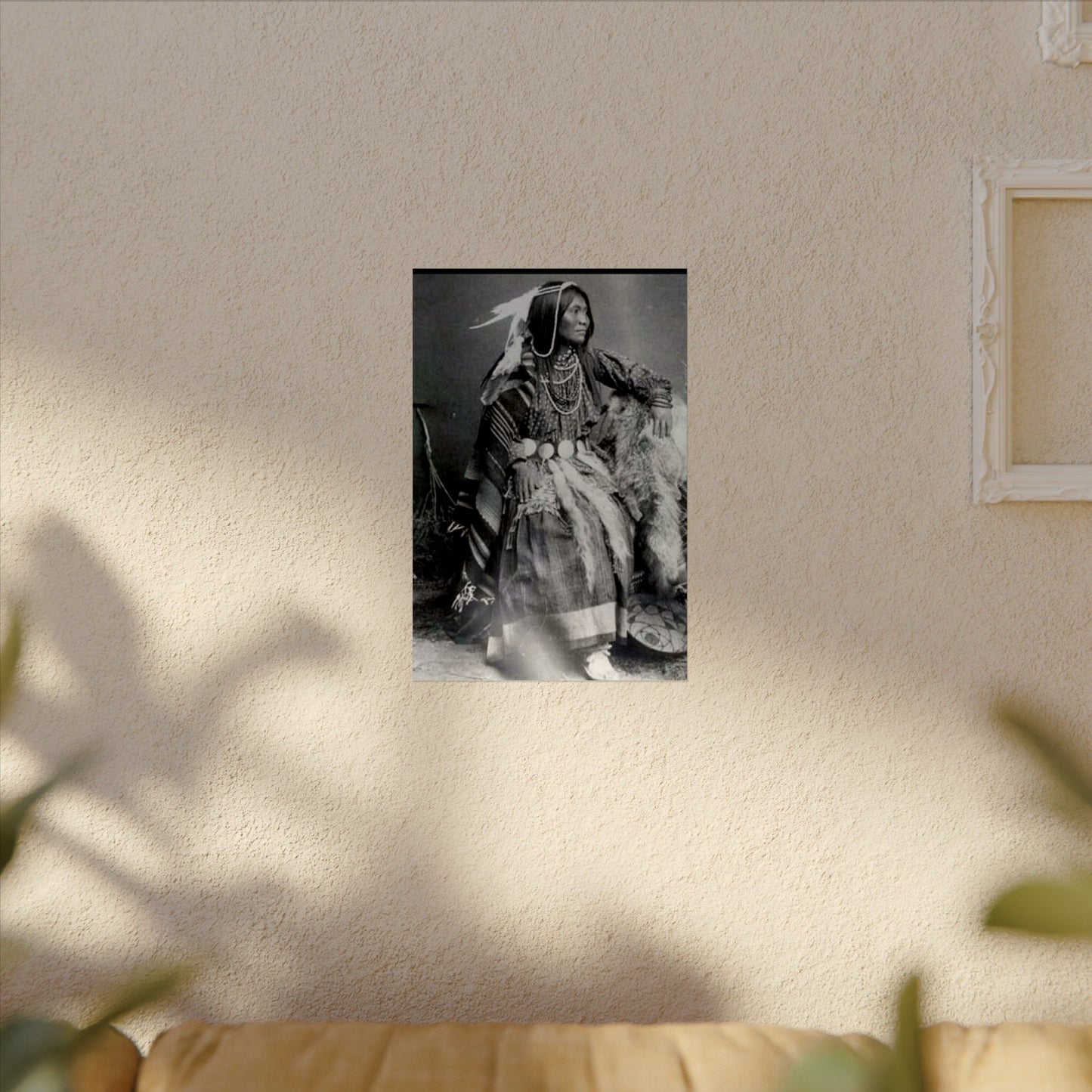 Courage & Strength – Western Textured Watercolor Matte Posters