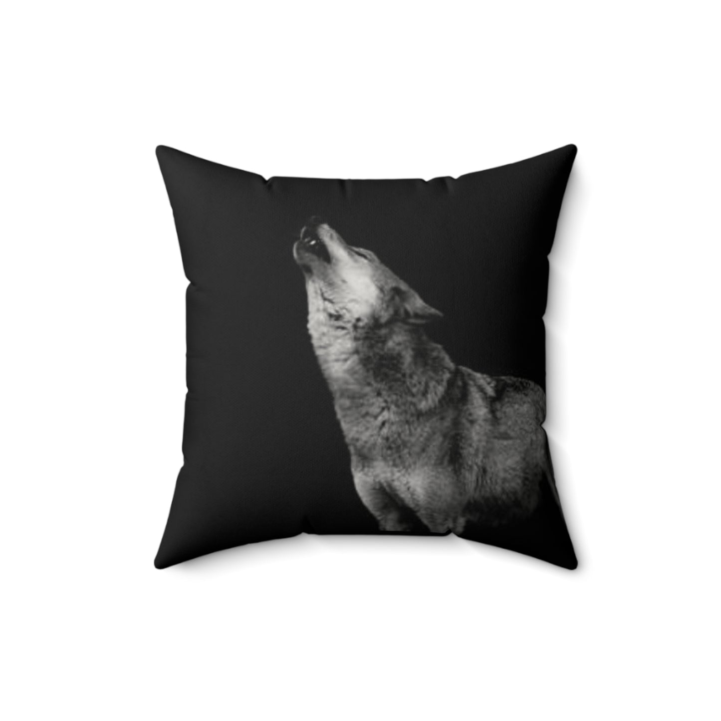 2 In 1 The Warrior & The Wolf Faux Suede Pillow, Cozy Home Decor, Motivational Cushion, Bohemian Bedroom Accessory, Unique Gift Idea, Stay Wild