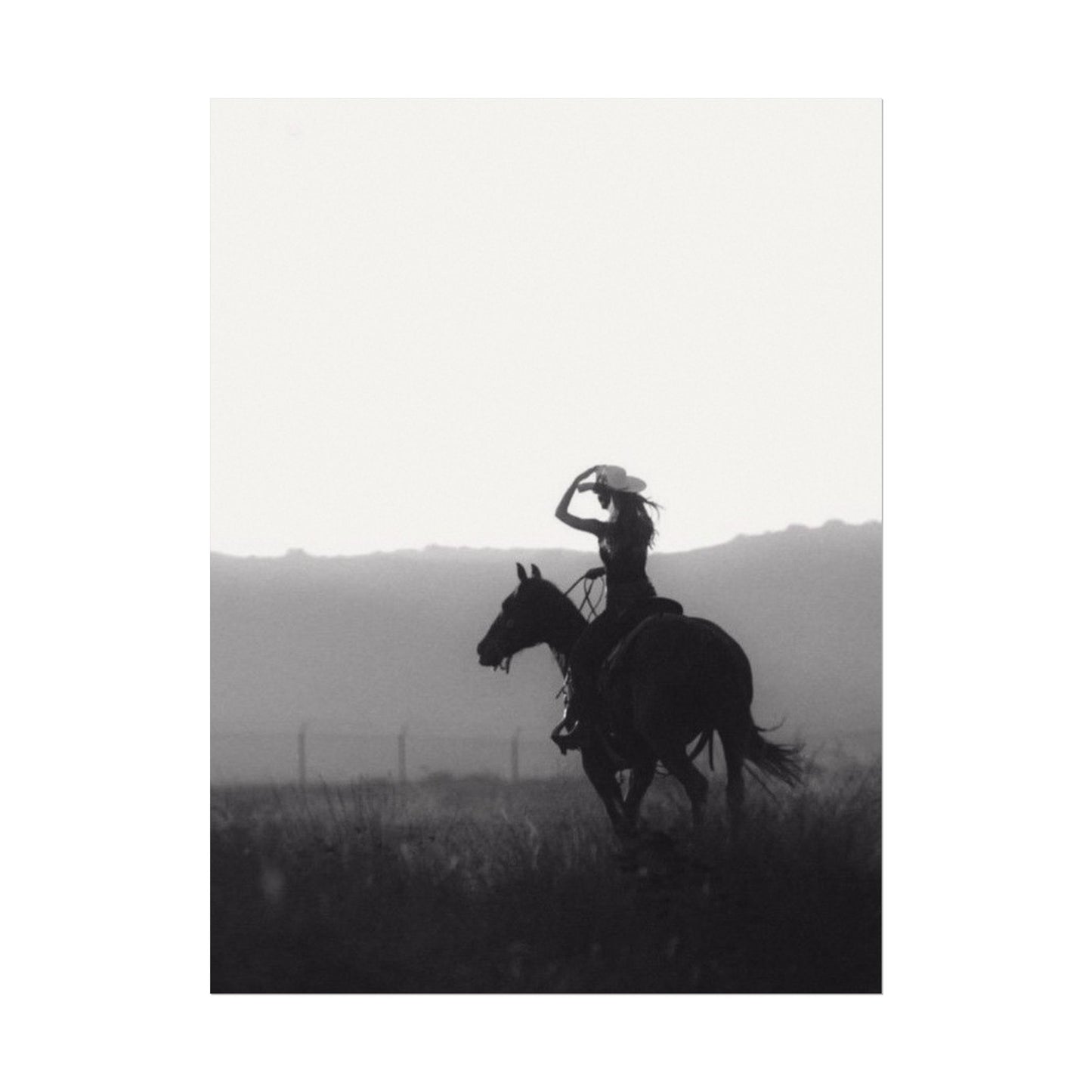 Timeless Beauty – Western Textured Watercolor Matte Posters