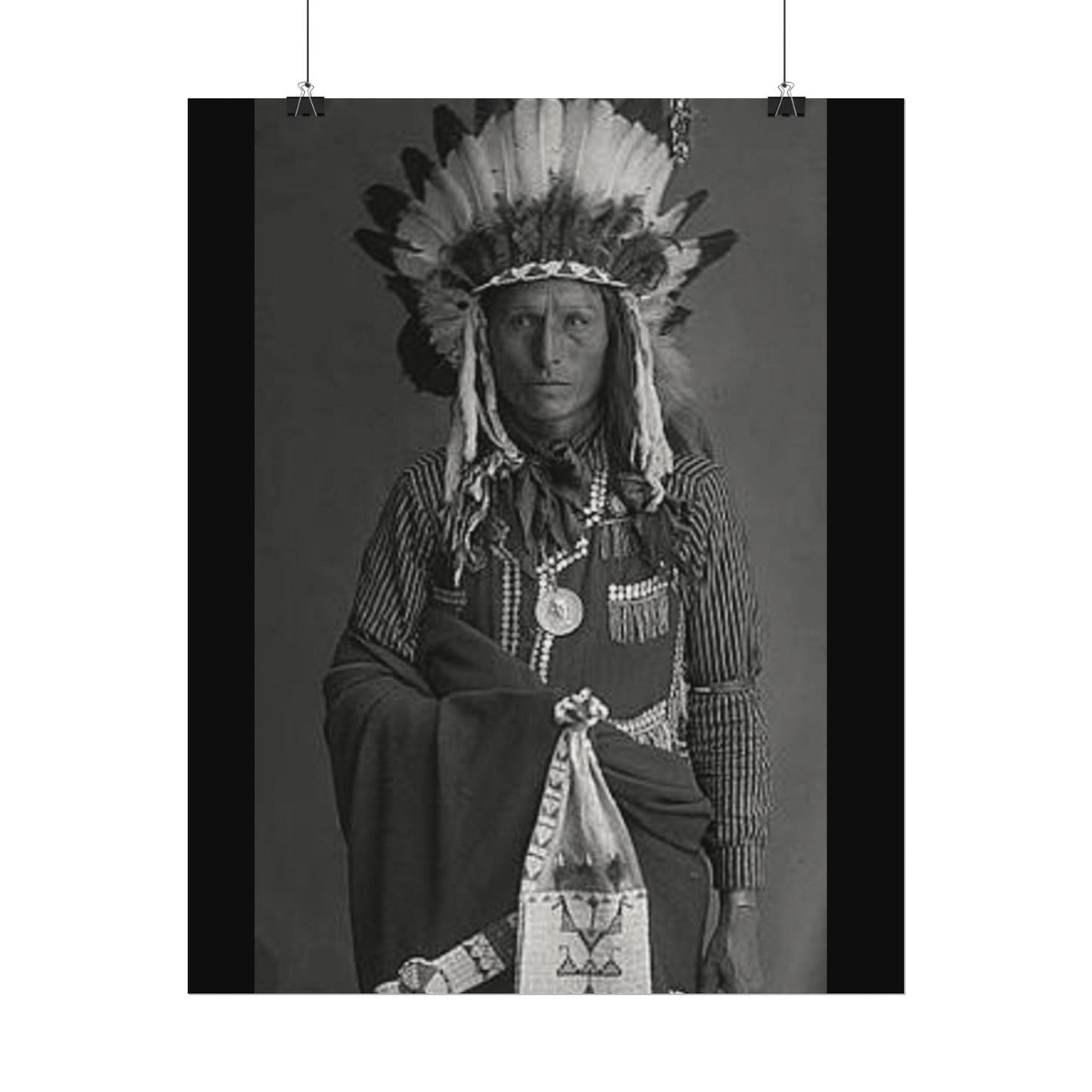 Still As The Wind Remembers – Western Textured Watercolor Matte Posters