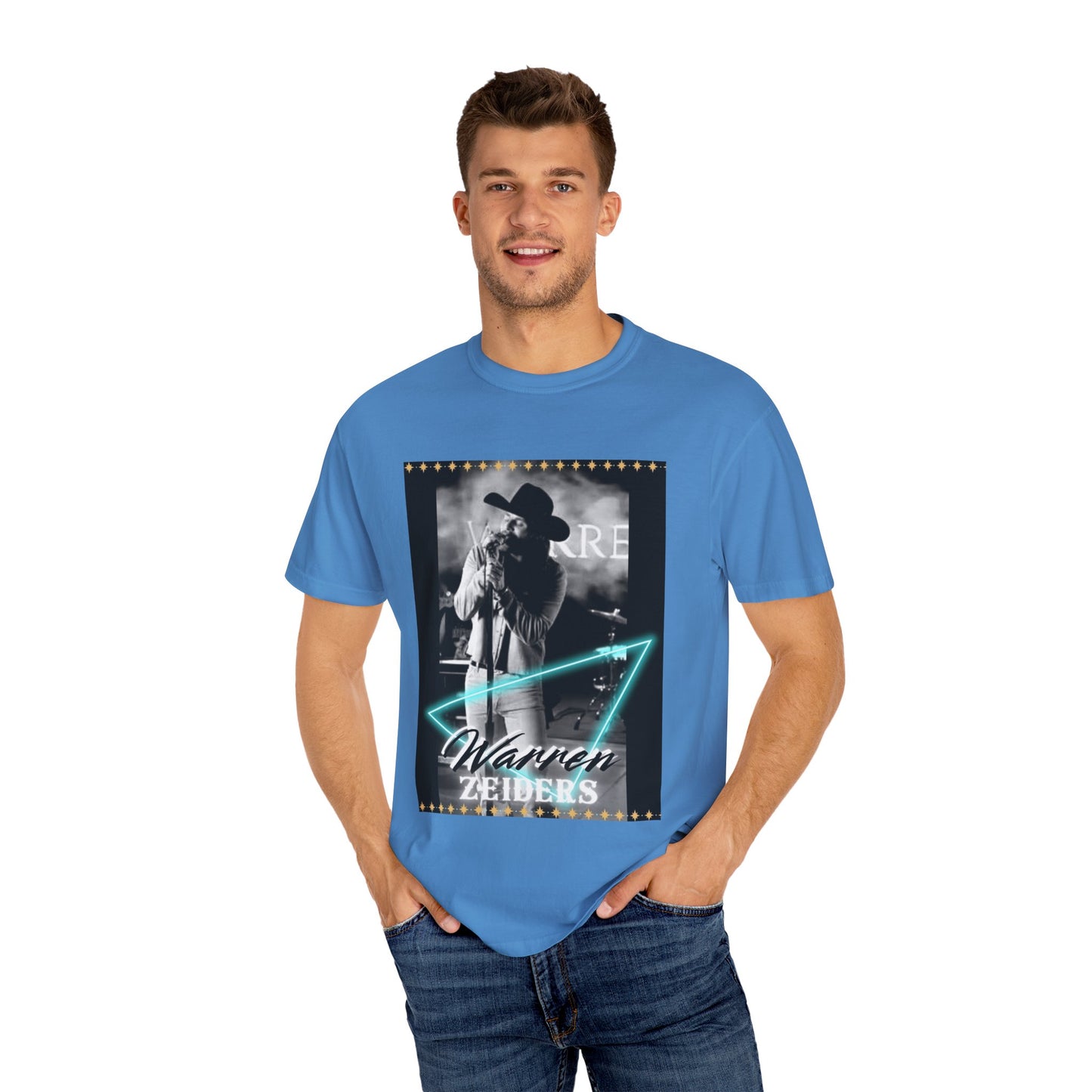 Zeiders 2 Unisex Garment Dyed T-Shirt, Vintage Music Tee, Concert Merchandise Country Music Fan Shirt