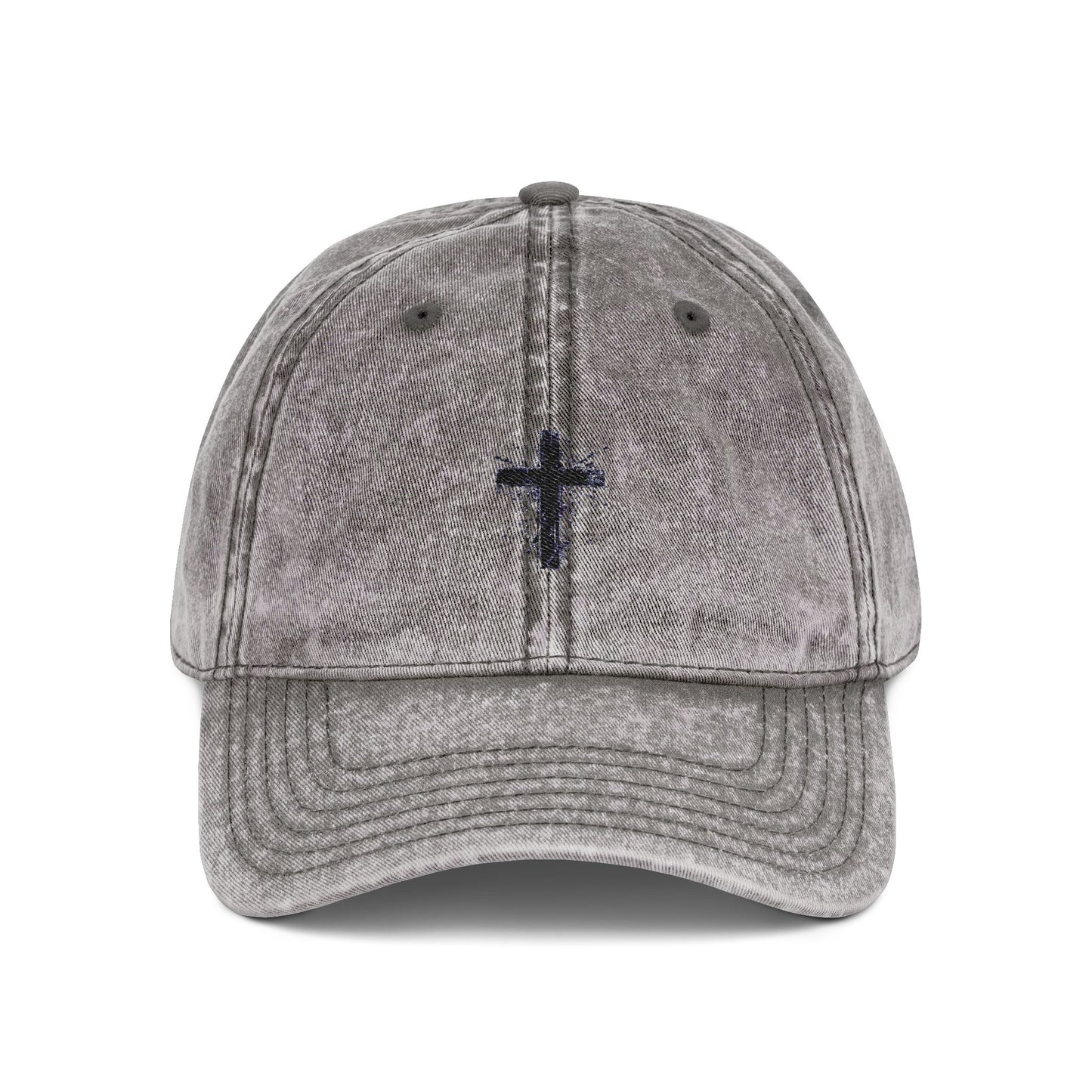 Cross Cap | Retro Embroidered Hat, Spiritual Gifts, Gifts for Everyone,  Christian