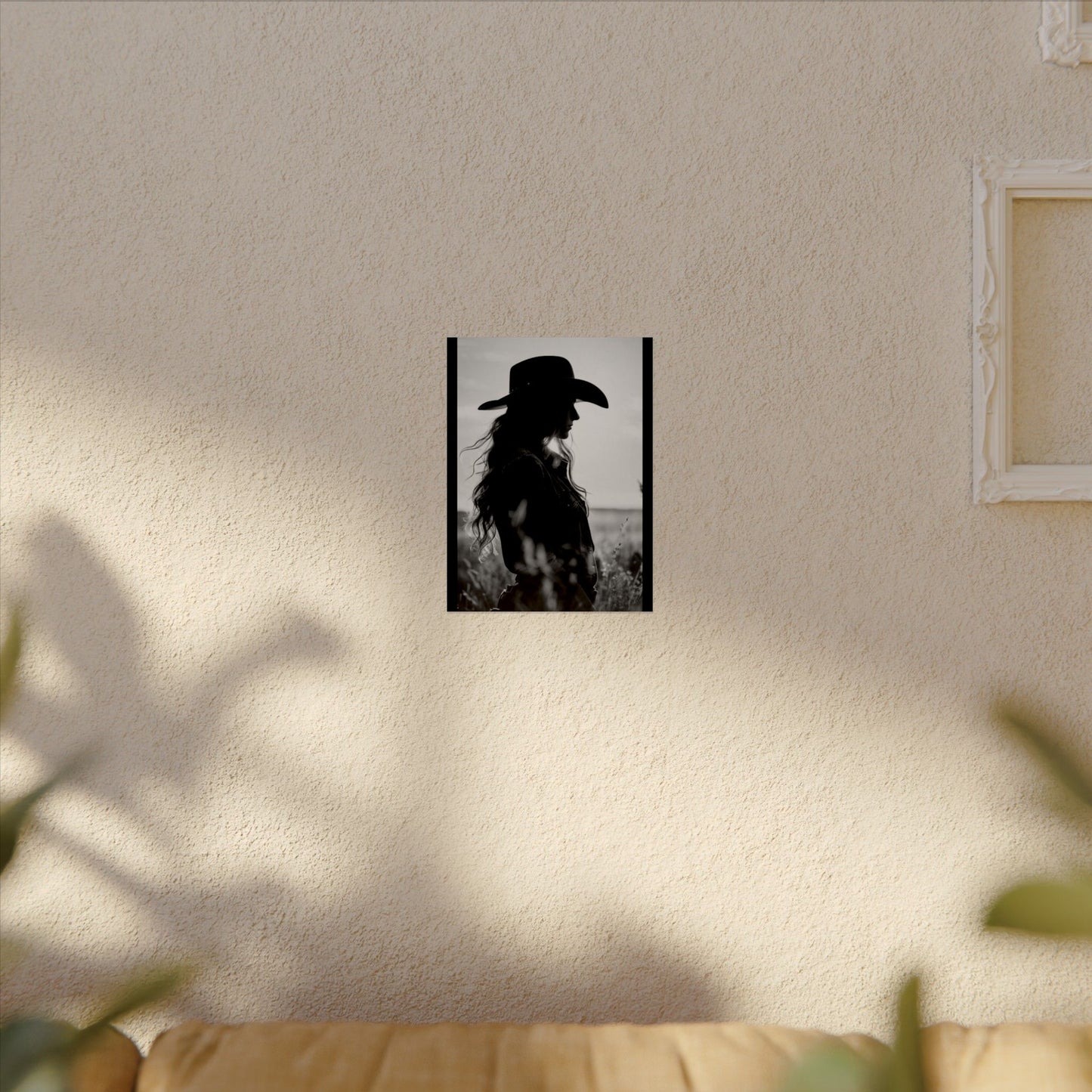 Grace Againest The Grain – Western Textured Watercolor Matte Posters