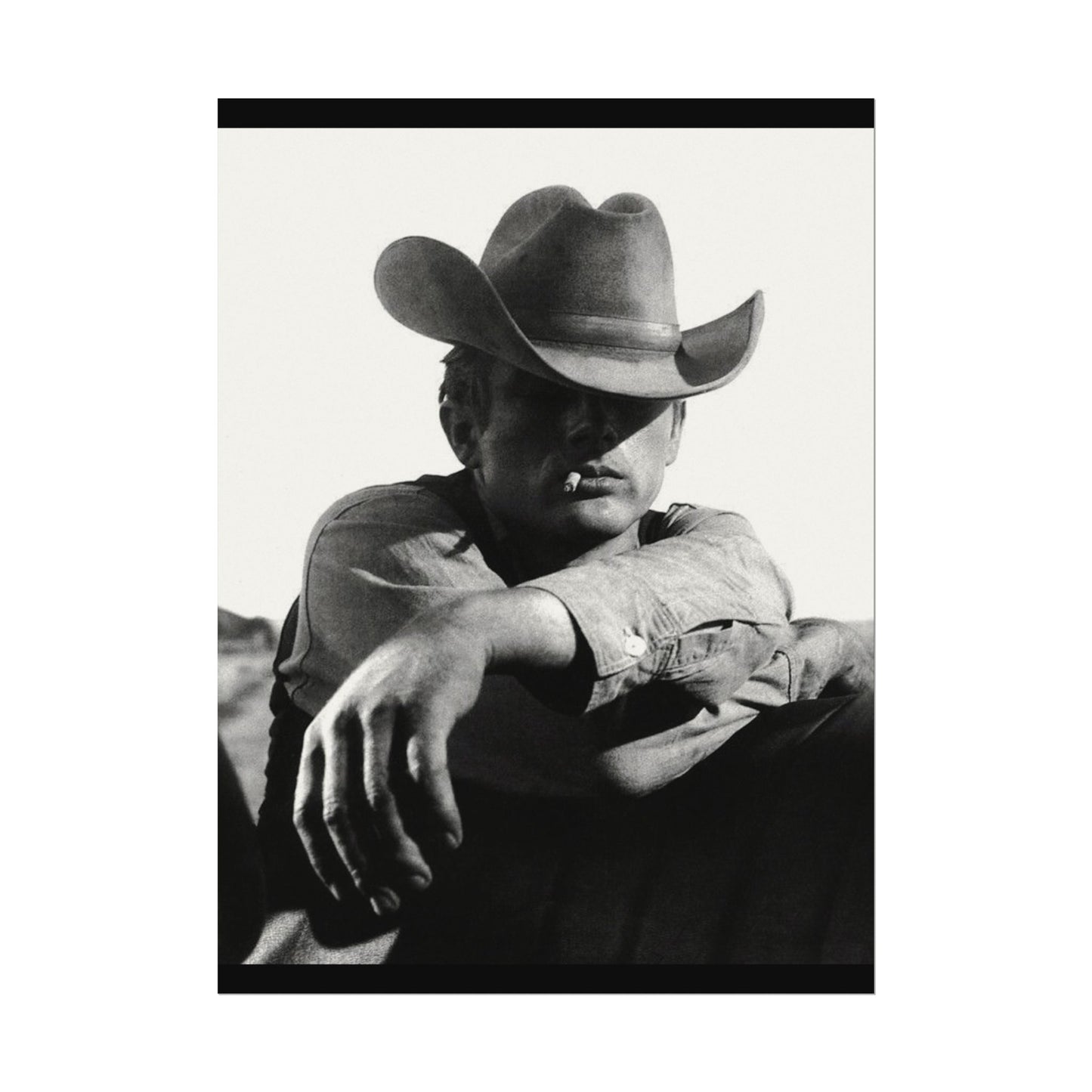 Sage & Smoke – Western Textured Watercolor Matte Posters