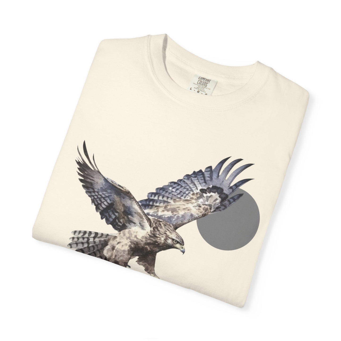 Flying High Wildlife Adventure Tee Unisex Garment-Dyed T-shirt, Boho Nature Tee, Camping Shirt, Adventure Apparel, Gift for Wilderness Lovers