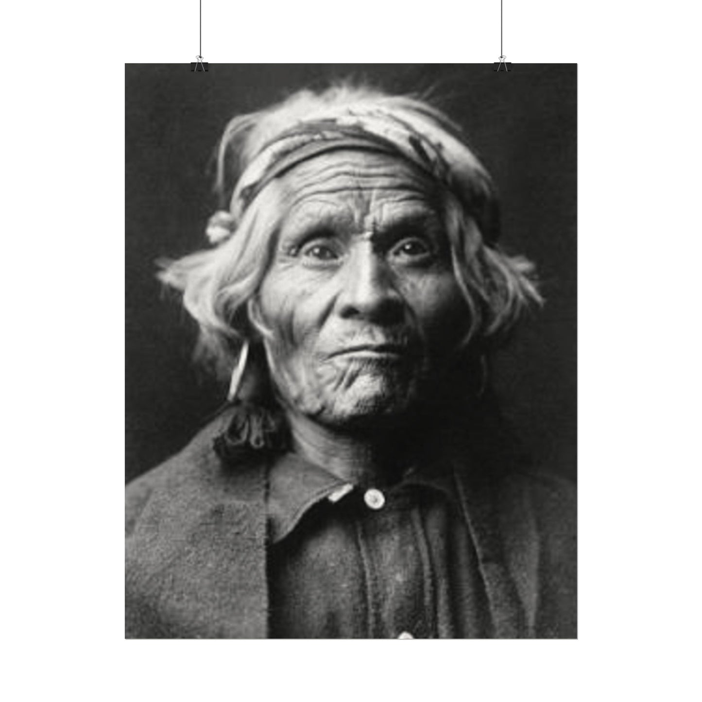 Iorn In His Silence – Western Textured Watercolor Matte Posters