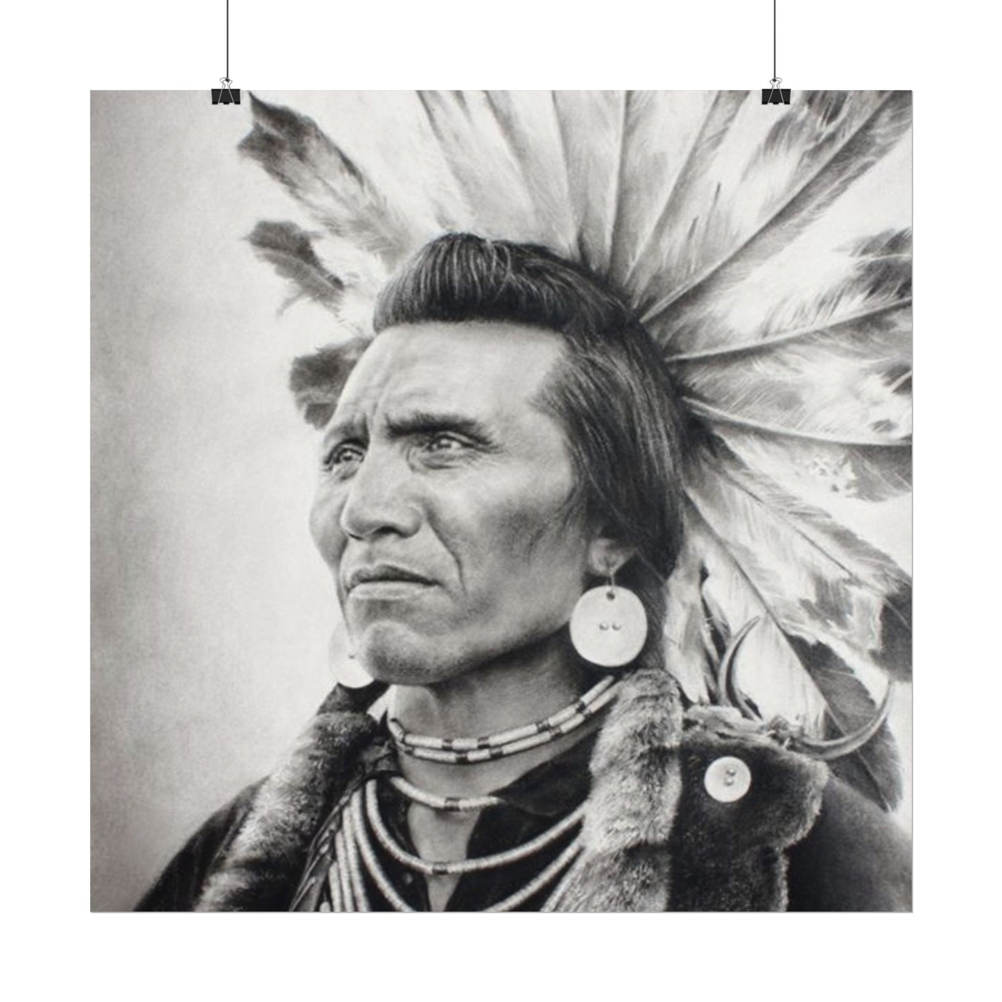 Standing Strength & Rooted Legacies – Western Textured Watercolor Matte Posters