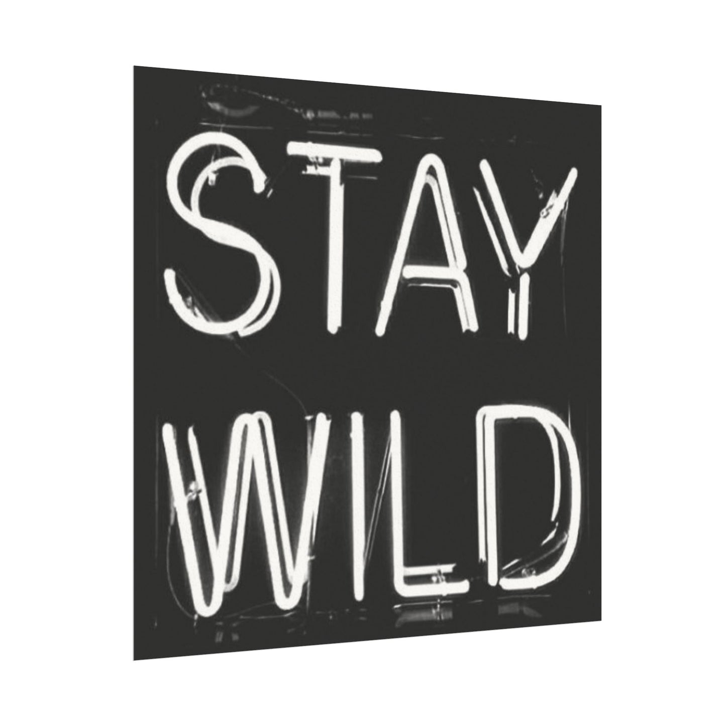 Stay Wild – Western Textured Watercolor Matte Posters