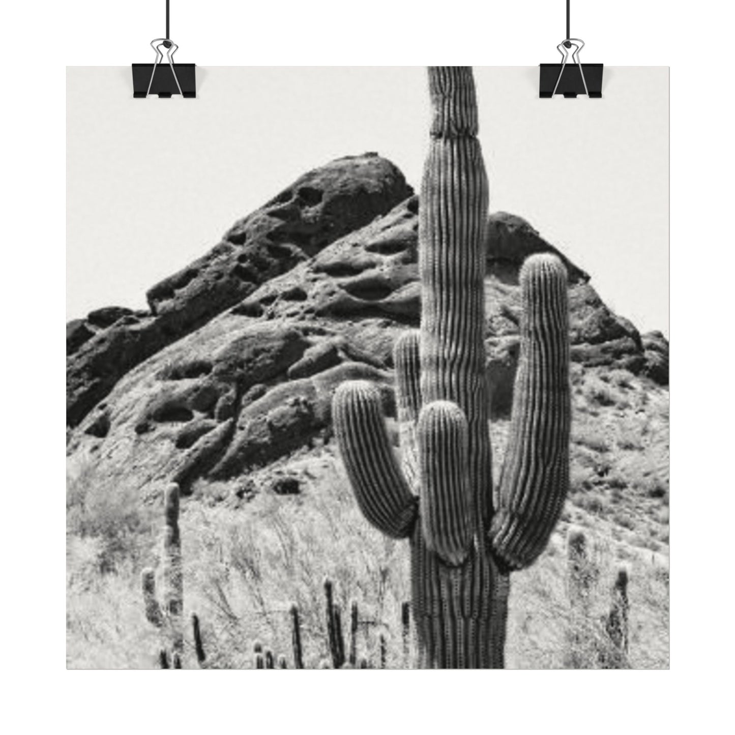 Reach For The Sky – Western Textured Watercolor Matte Posters