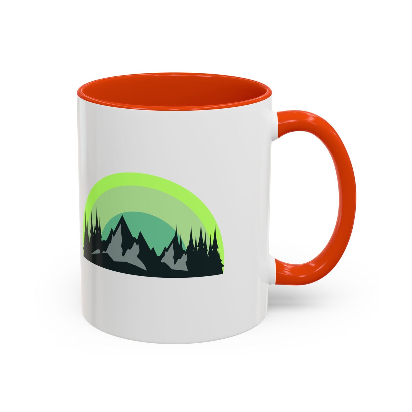 Nature-Inspired Colorful Mug | Perfect Gift for Outdoors Lovers, Campers, Coffee Lovers, Unique Housewarming Gift, 11oz 15oz