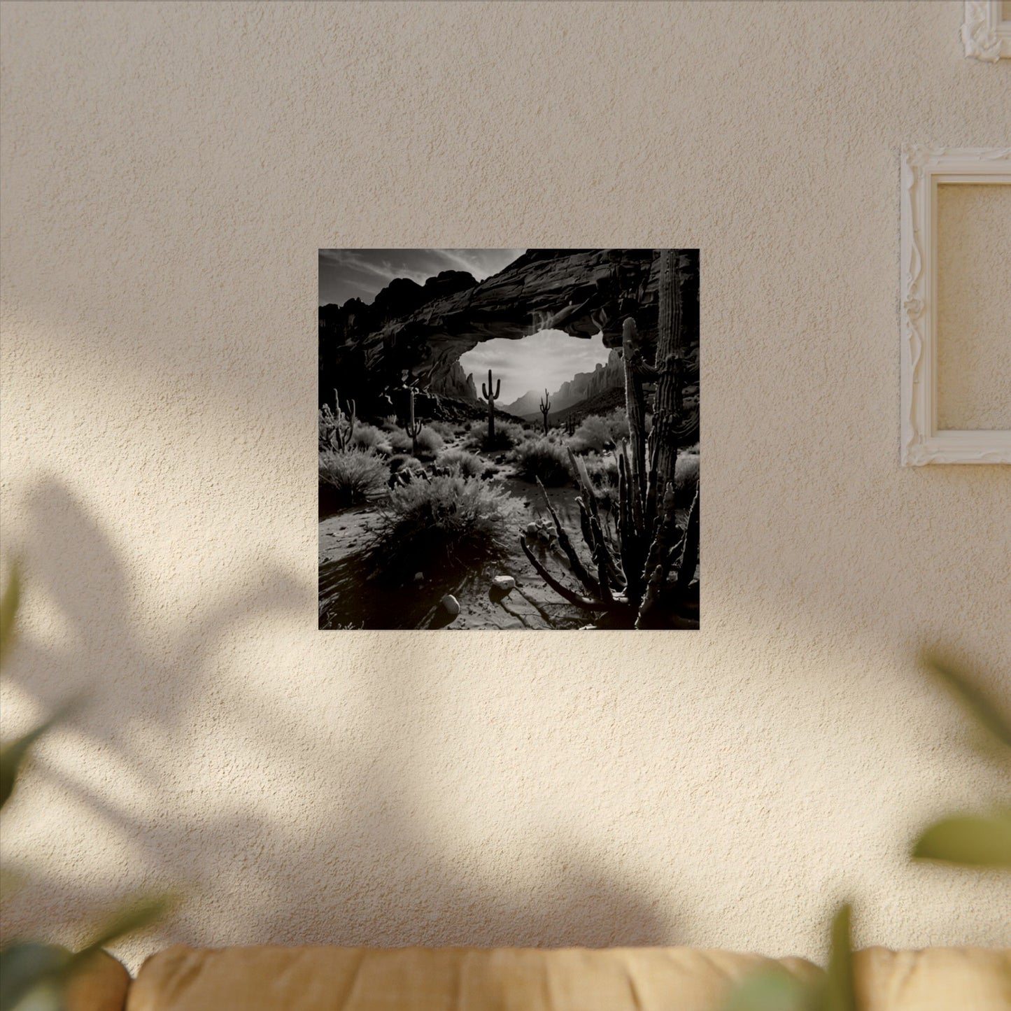 Desert Mornings – Western Textured Watercolor Matte Posters