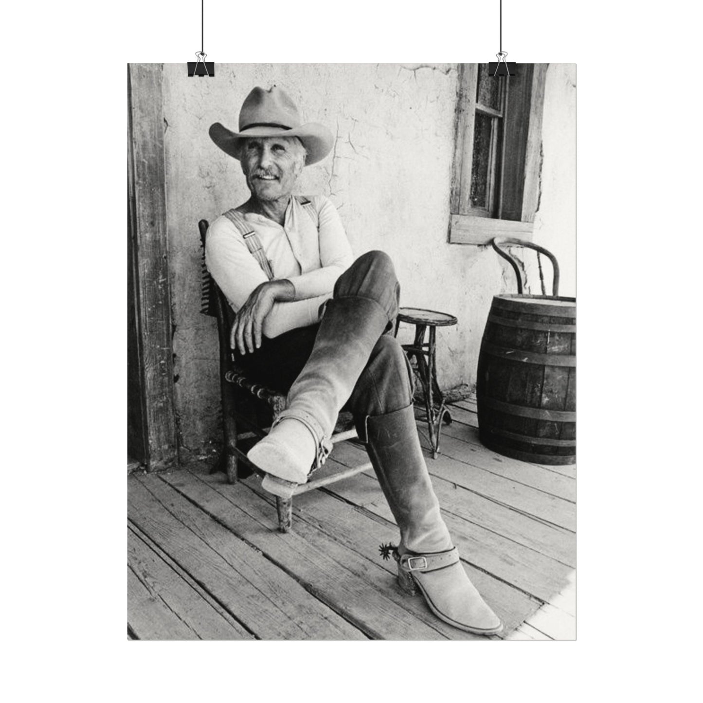 The Lonesome Dove – Western Textured Watercolor Matte Posters