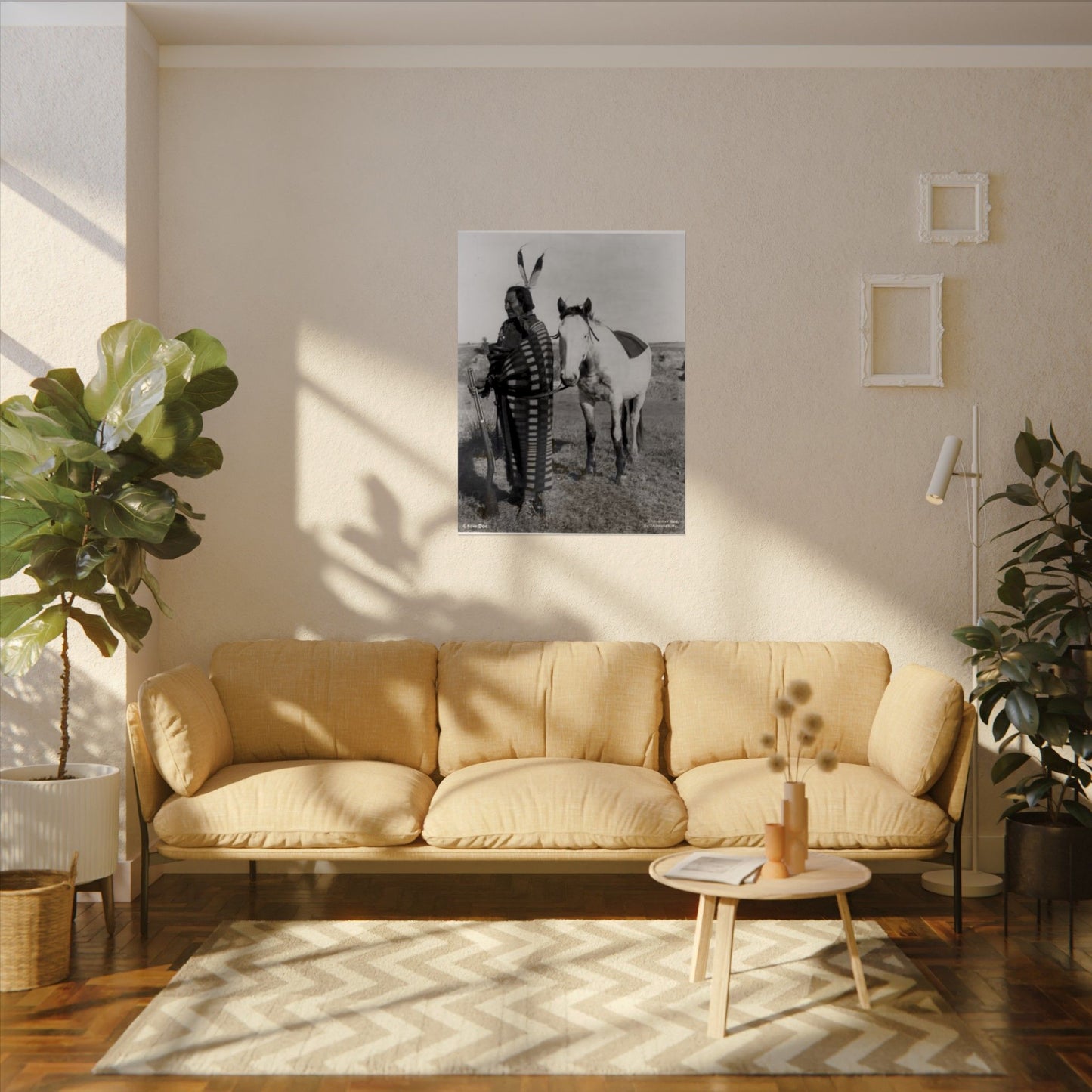 Sacred Ties – Western Textured Watercolor Matte Posters