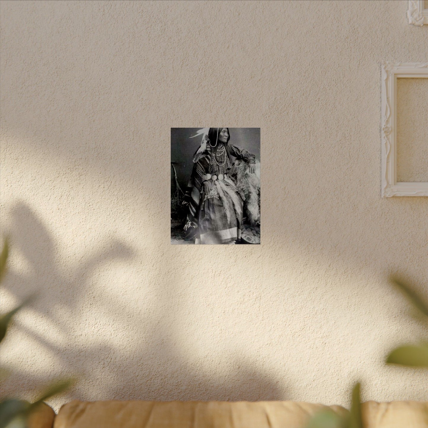 Courage & Strength – Western Textured Watercolor Matte Posters