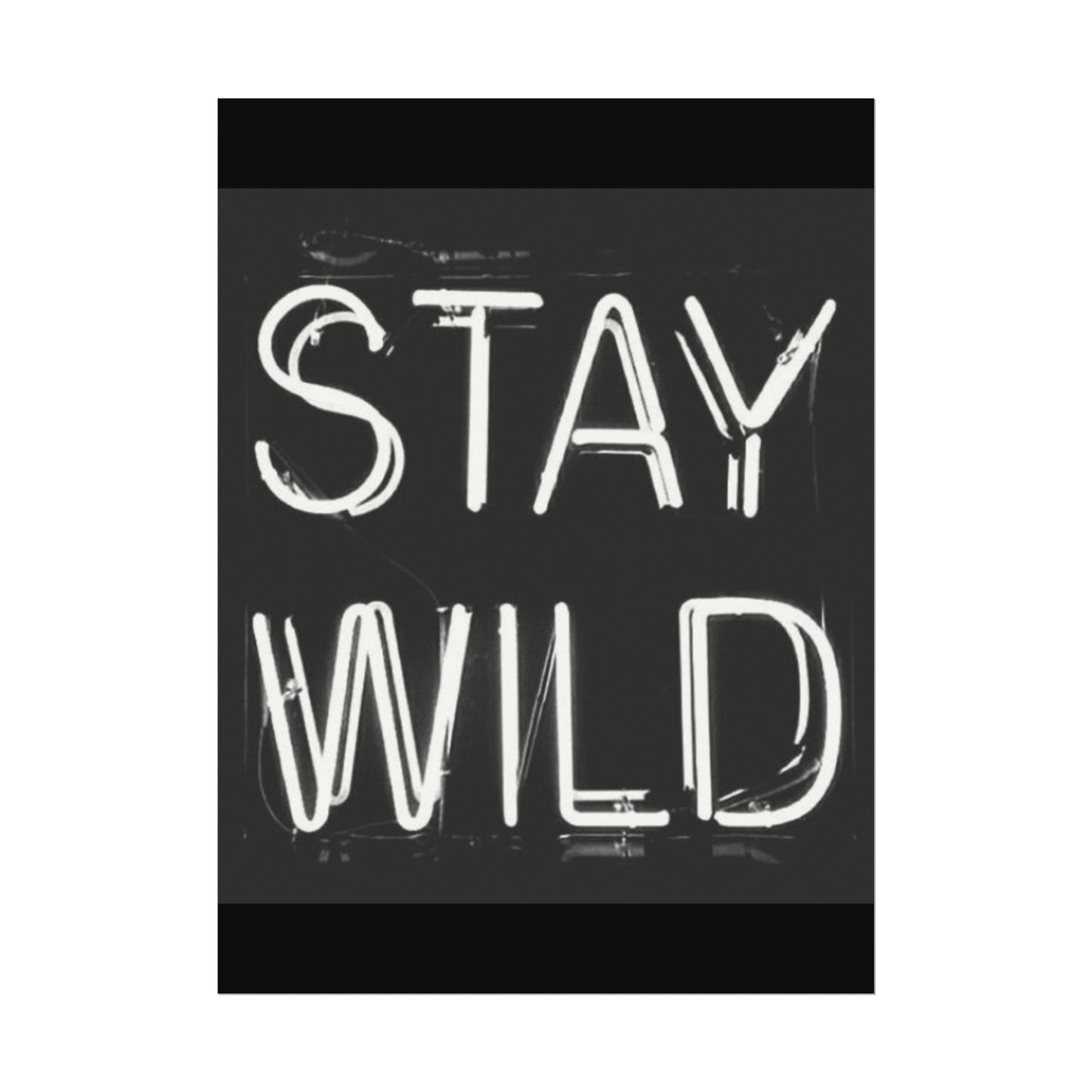 Stay Wild – Western Textured Watercolor Matte Posters