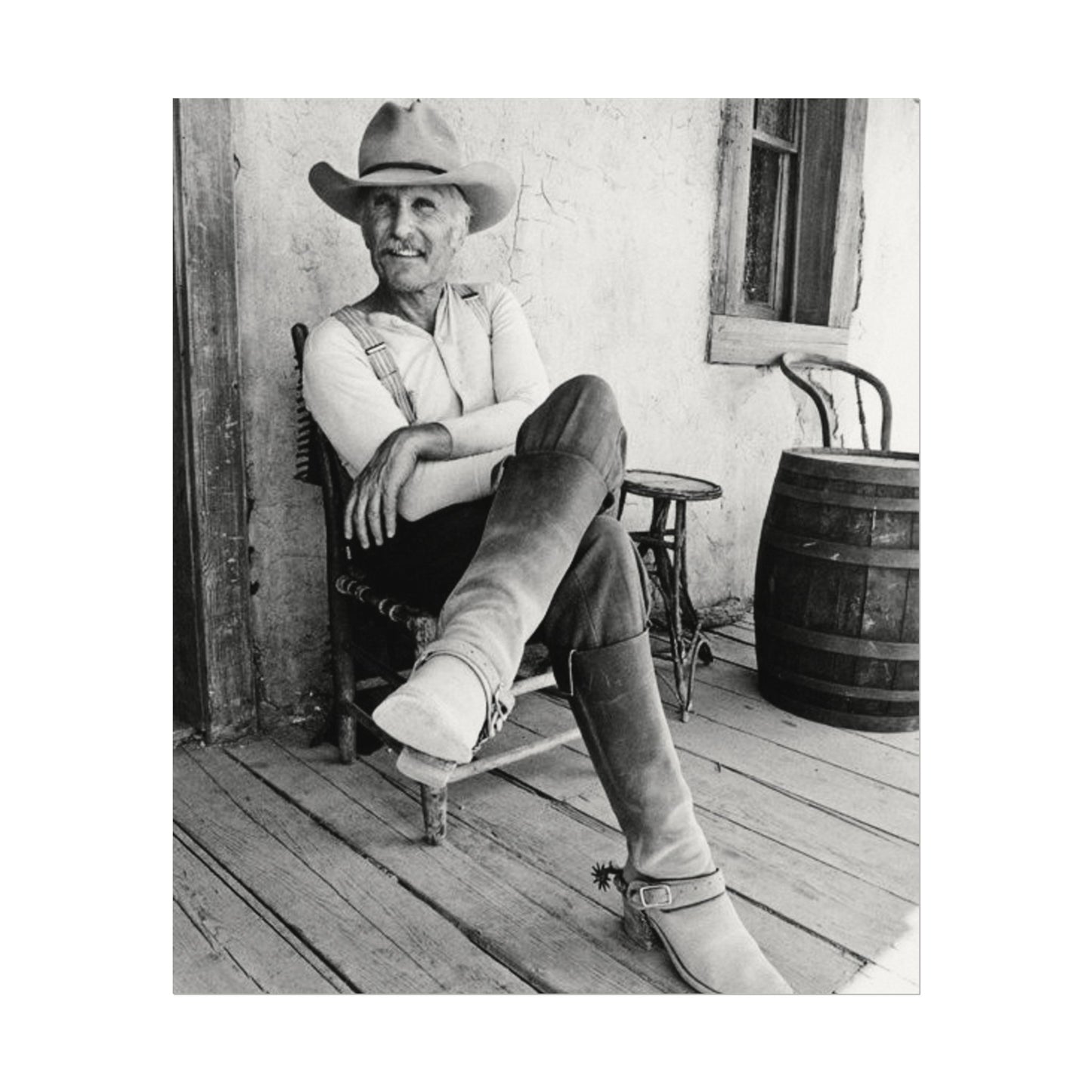 The Lonesome Dove – Western Textured Watercolor Matte Posters