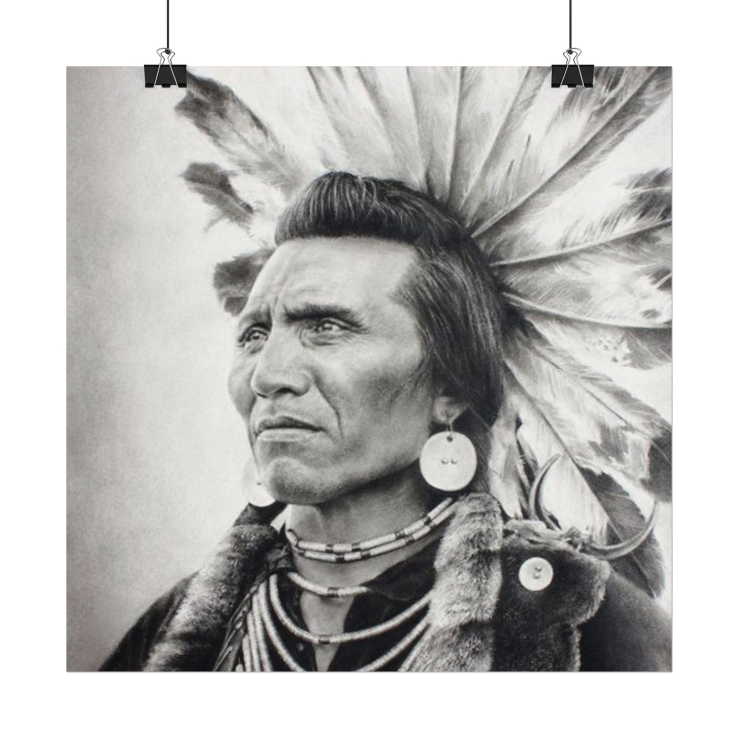 Standing Strength & Rooted Legacies – Western Textured Watercolor Matte Posters