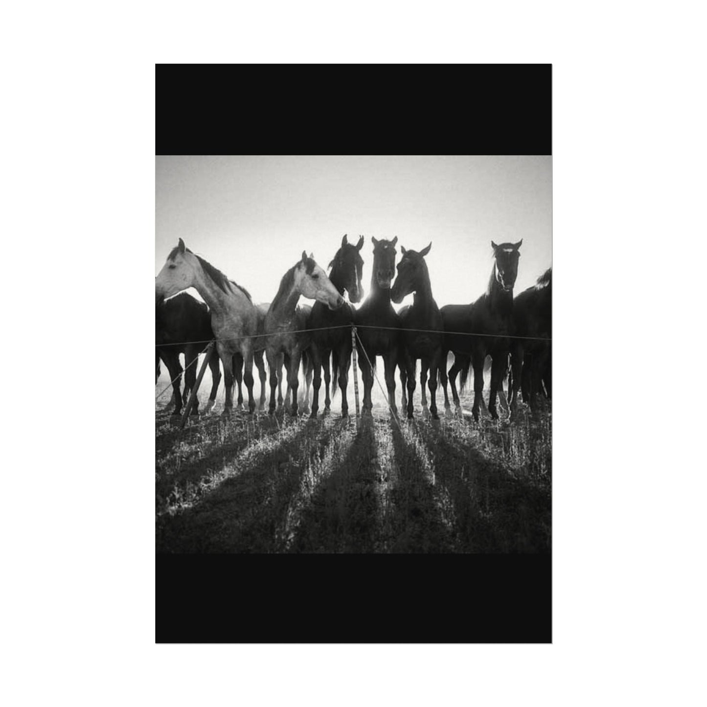 When Dawn Breaks – Western Textured Watercolor Matte Posters