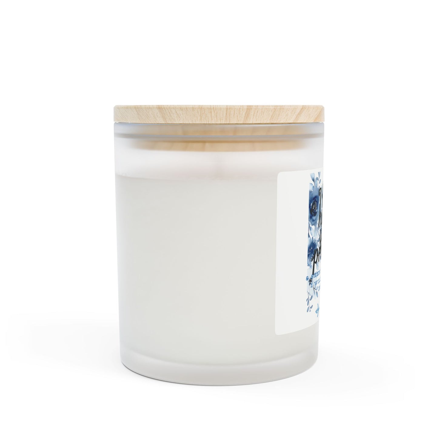 2 Kings 20:5 Floral Candle, Aromatherapy Gift, Relaxing Candle, Home Decor, Self-Care Essential