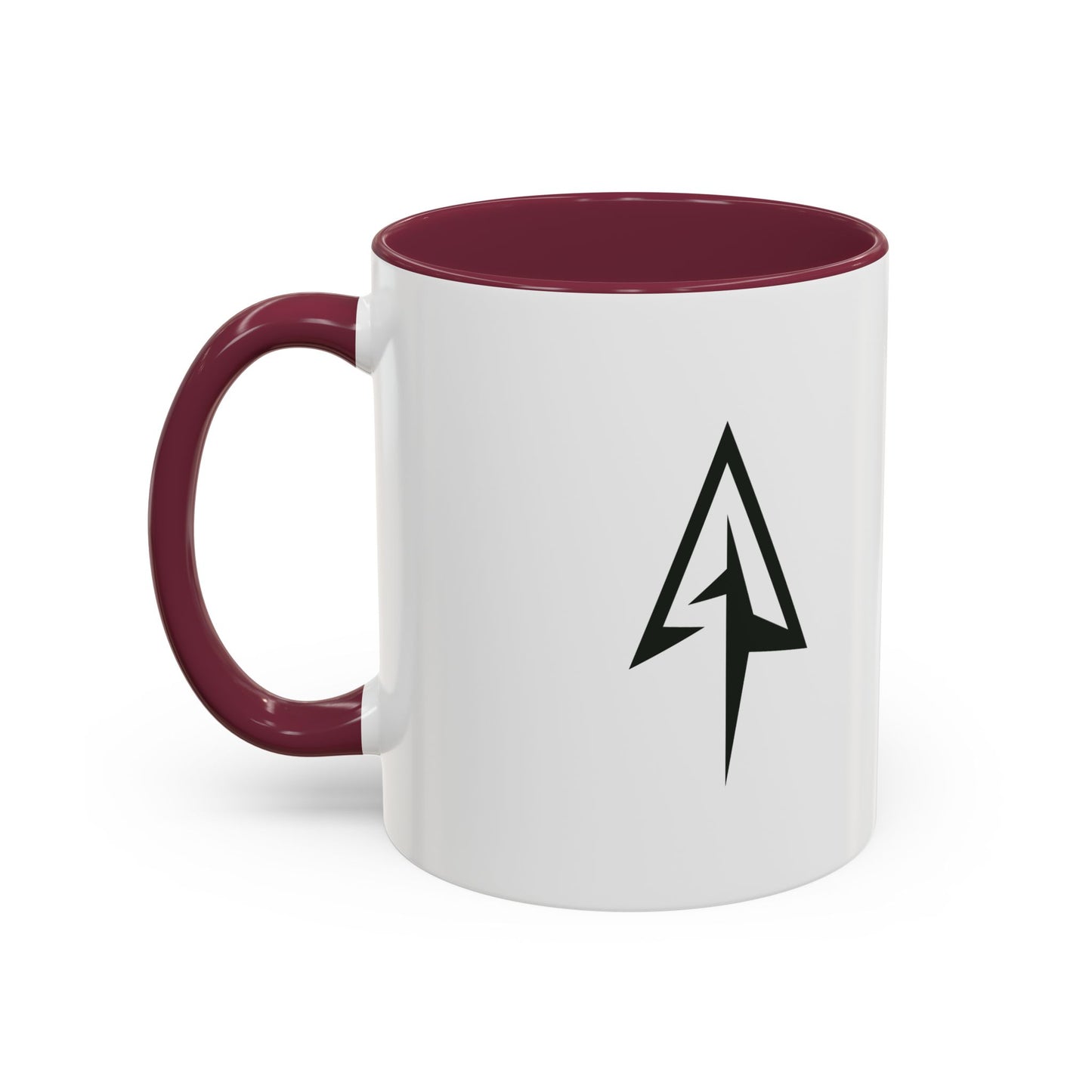 Modern Black and White Mug, Unique Coffee Cup for Home or Office, Gift for Dad, Birthday Present, Inspirational, Decorative