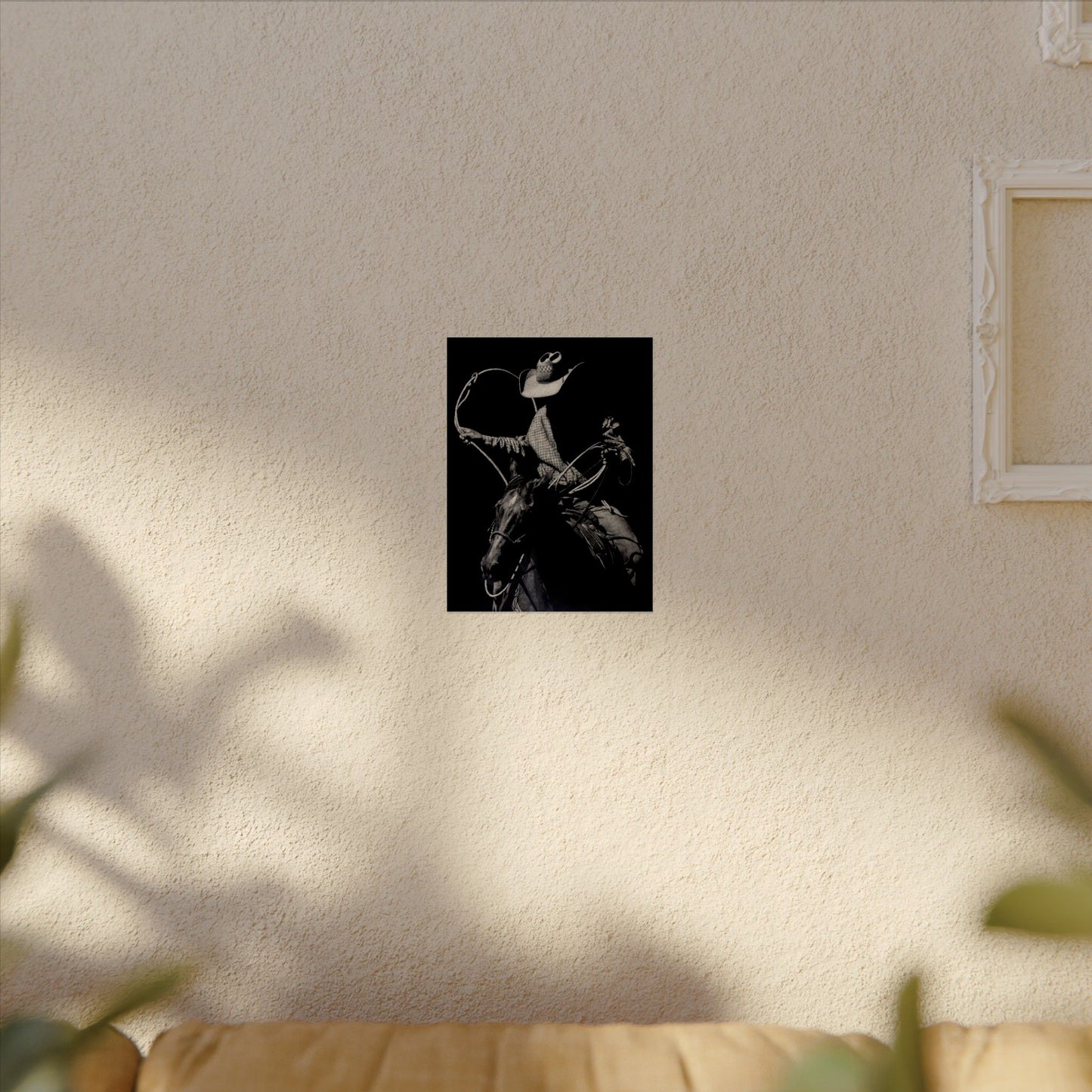 Cattle Chasers – Western Textured Watercolor Matte Posters