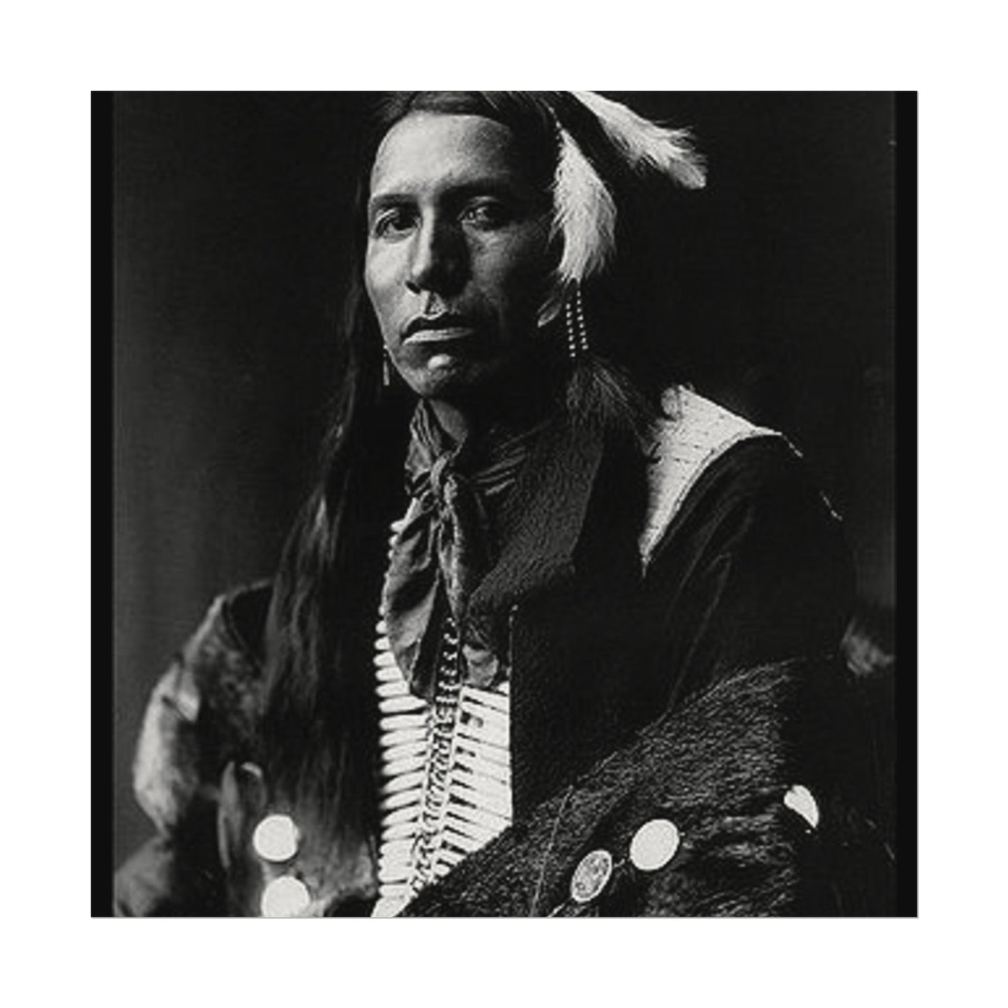 Warrior Bloodlines– Western Textured Watercolor Matte Posters