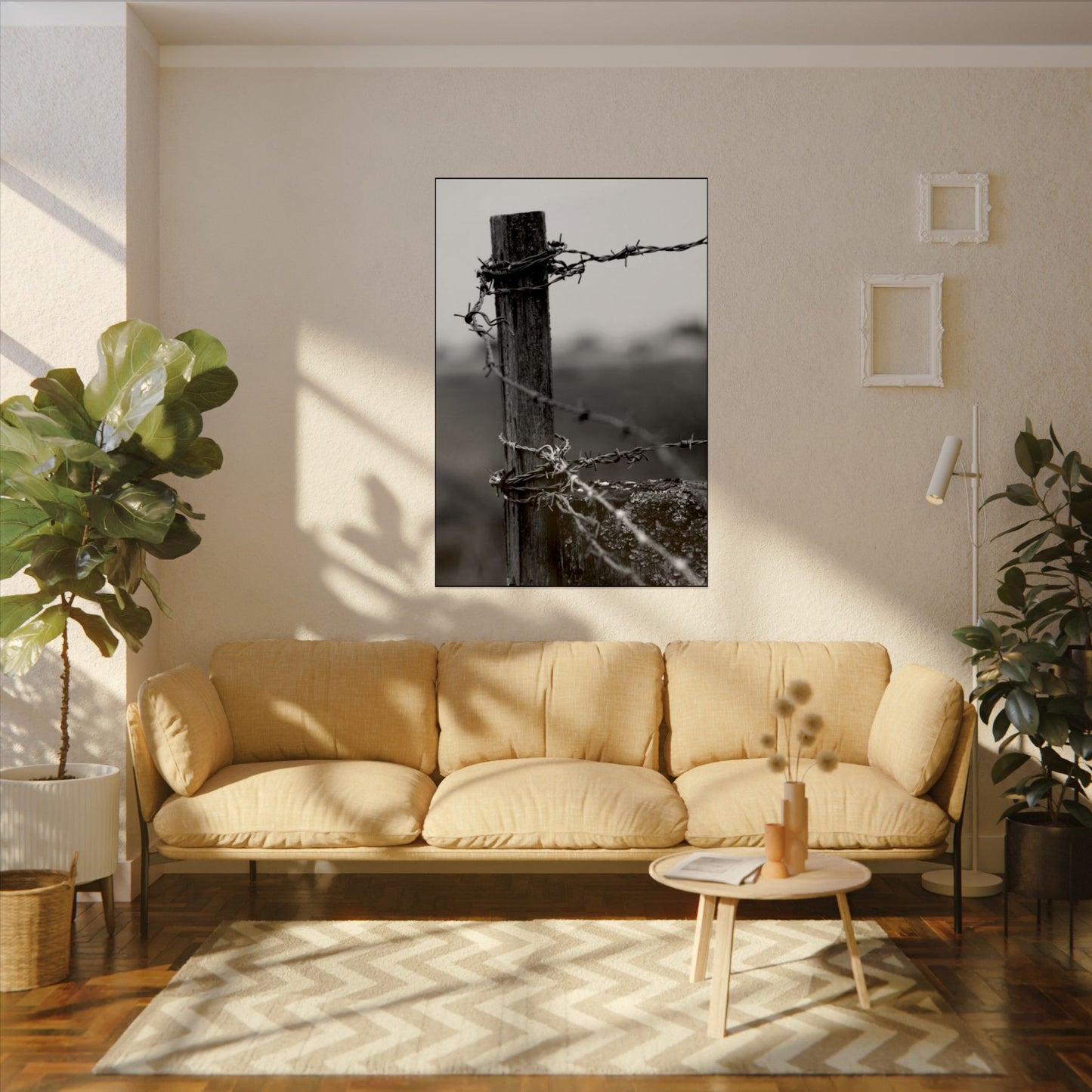 Tough As Nails – Western Textured Watercolor Matte Posters