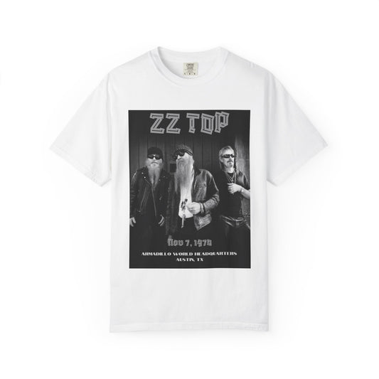 Retro ZZ Top Concert T-Shirt, Vintage Band Tee, Unisex Music Apparel, Perfect for Music Lovers, Great Gift Idea, Rock 'n' Roll Style