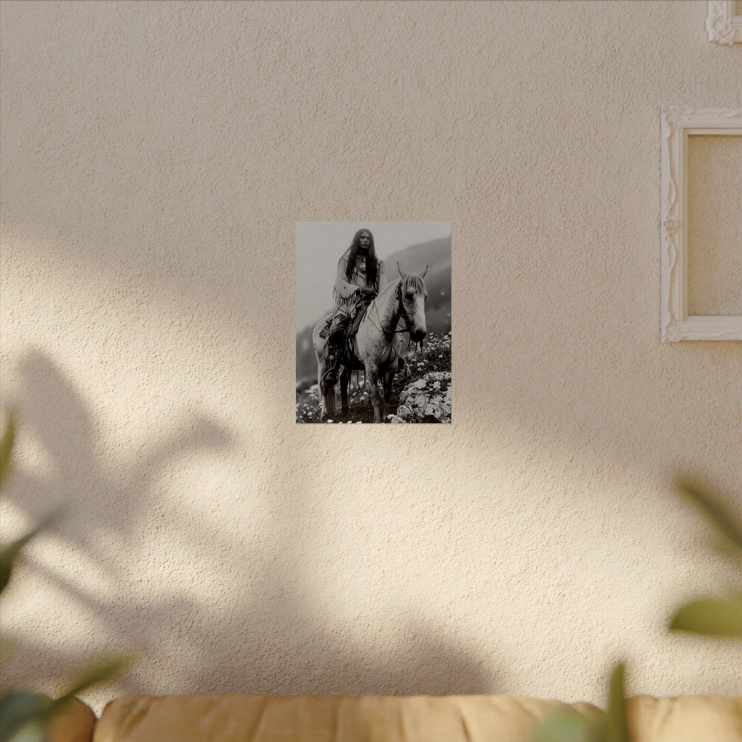 Ancestors Horizon – Western Textured Watercolor Matte Posters