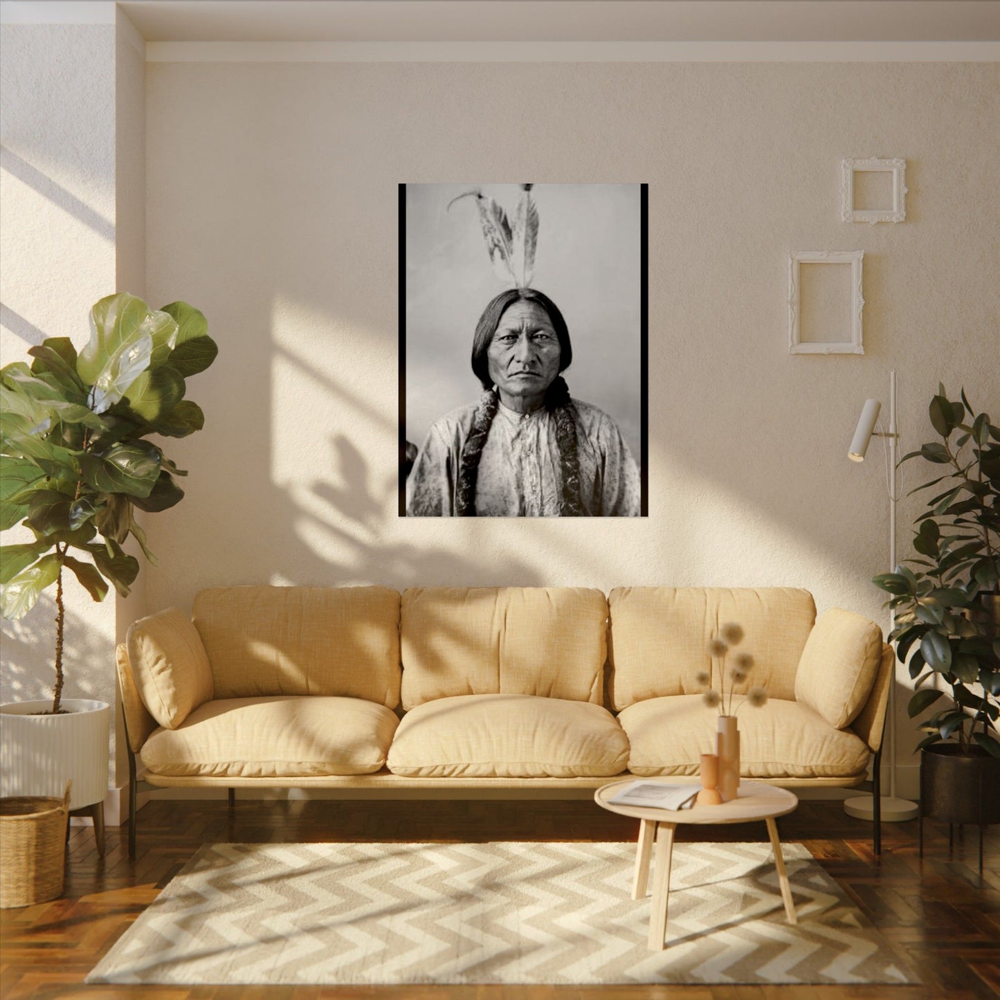 Spirit Of The Homeland – Western Textured Watercolor Matte Posters