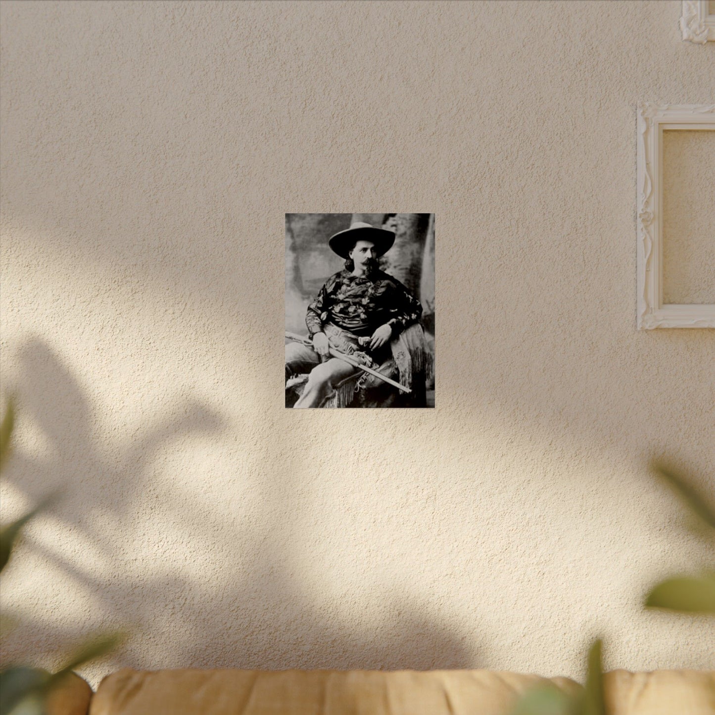 Wild Bill – Western Textured Watercolor Matte Posters