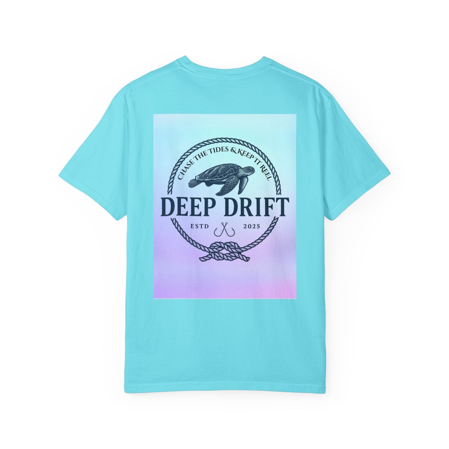 Turtle Ocean Tee, Deep Drift
