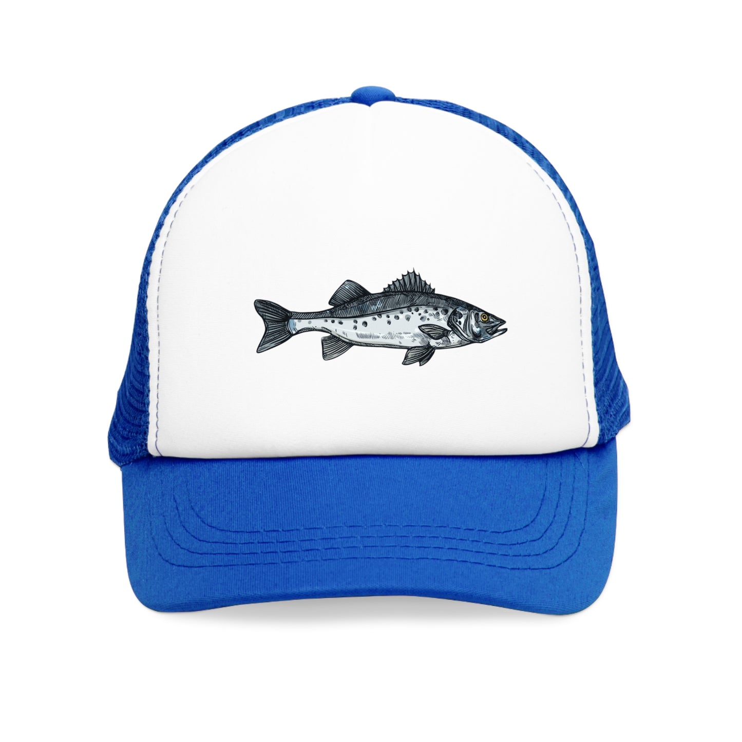 Fish, Retro Trucker Hat, Angler Gifts , Outdoor Accessory, Beer Lover Gift, Summer BBQ Essential