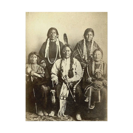 Tradition & Honor – Western Textured Watercolor Matte Posters