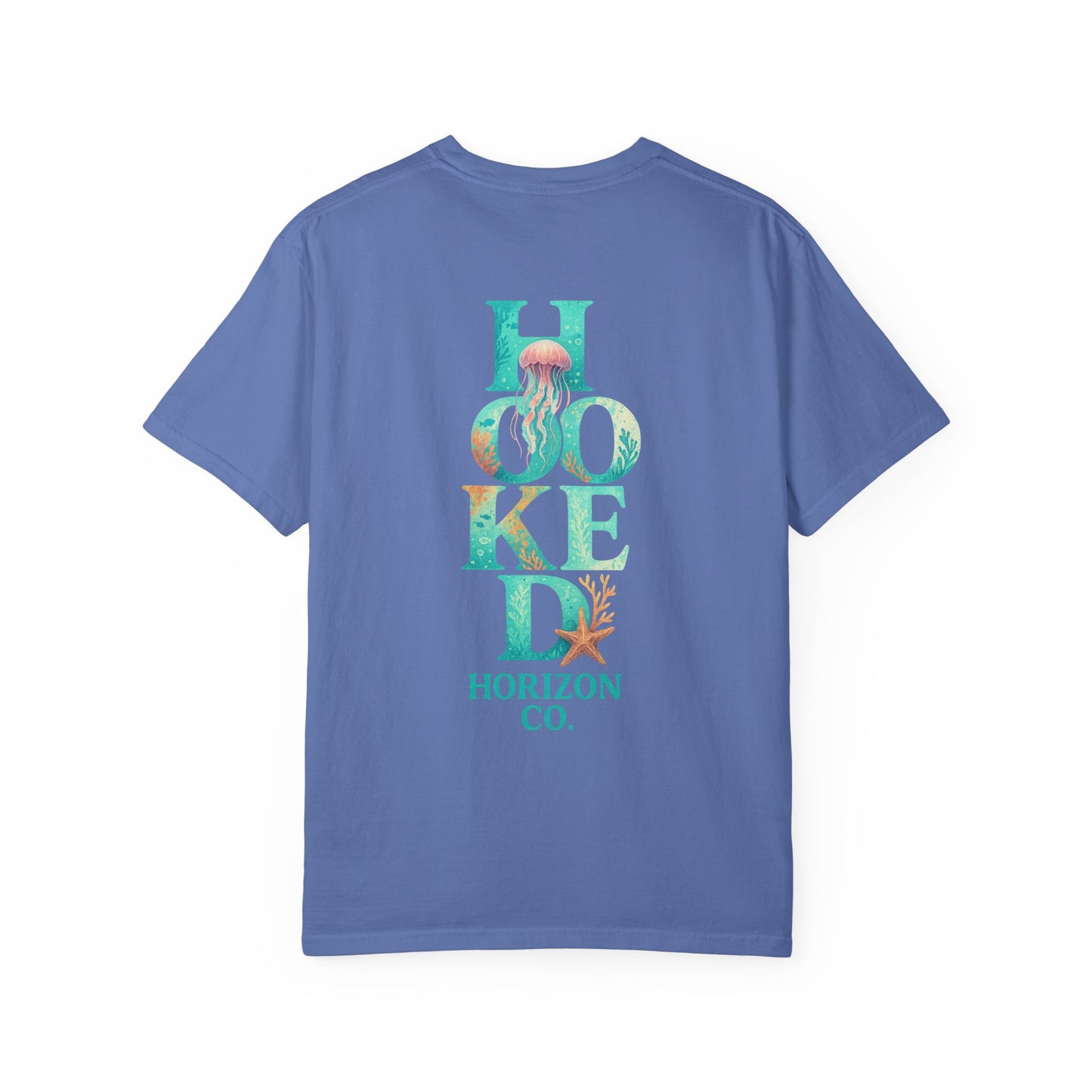 Turtle Deep Drift T-shirt, Hooked Horizon Co, Angler Gifts