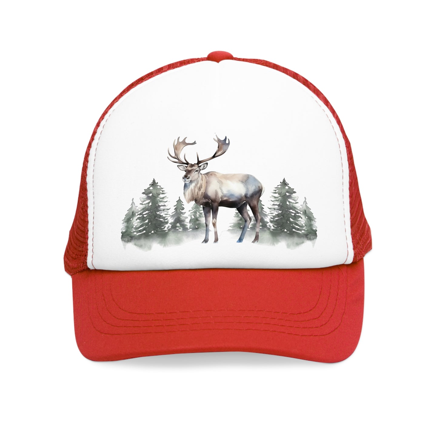 Deer forrest, Retro Trucker Hat, His & Her Gifts , Outdoor Accessory, Beer Lover Gift, Summer BBQ Essential
