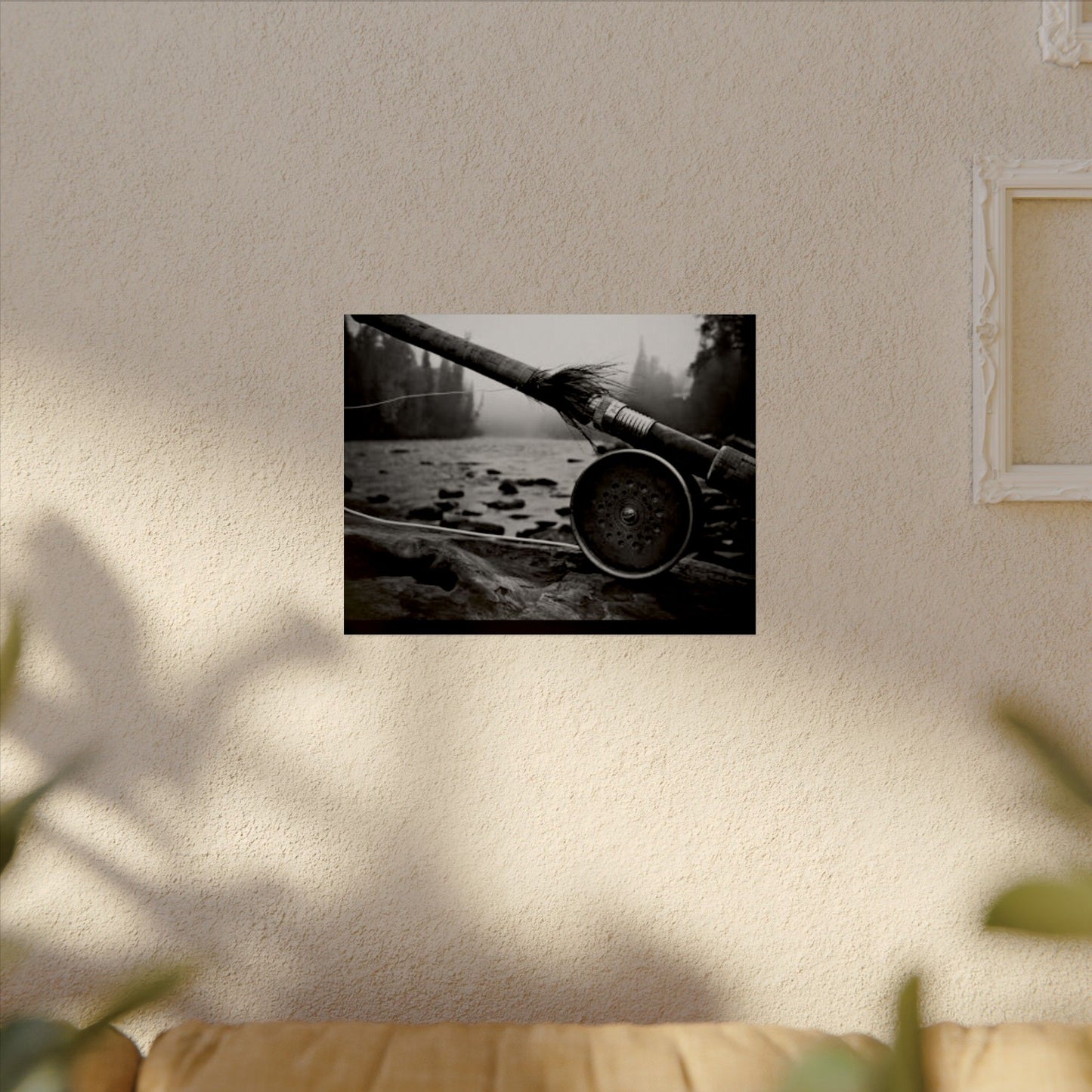 A River Runs Through It– Western Textured Watercolor Matte Posters