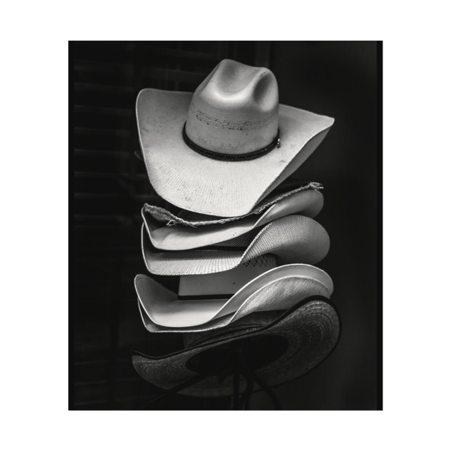 I Tip My Hat To The Keeper Of The Stars– Western Textured Watercolor Matte Posters